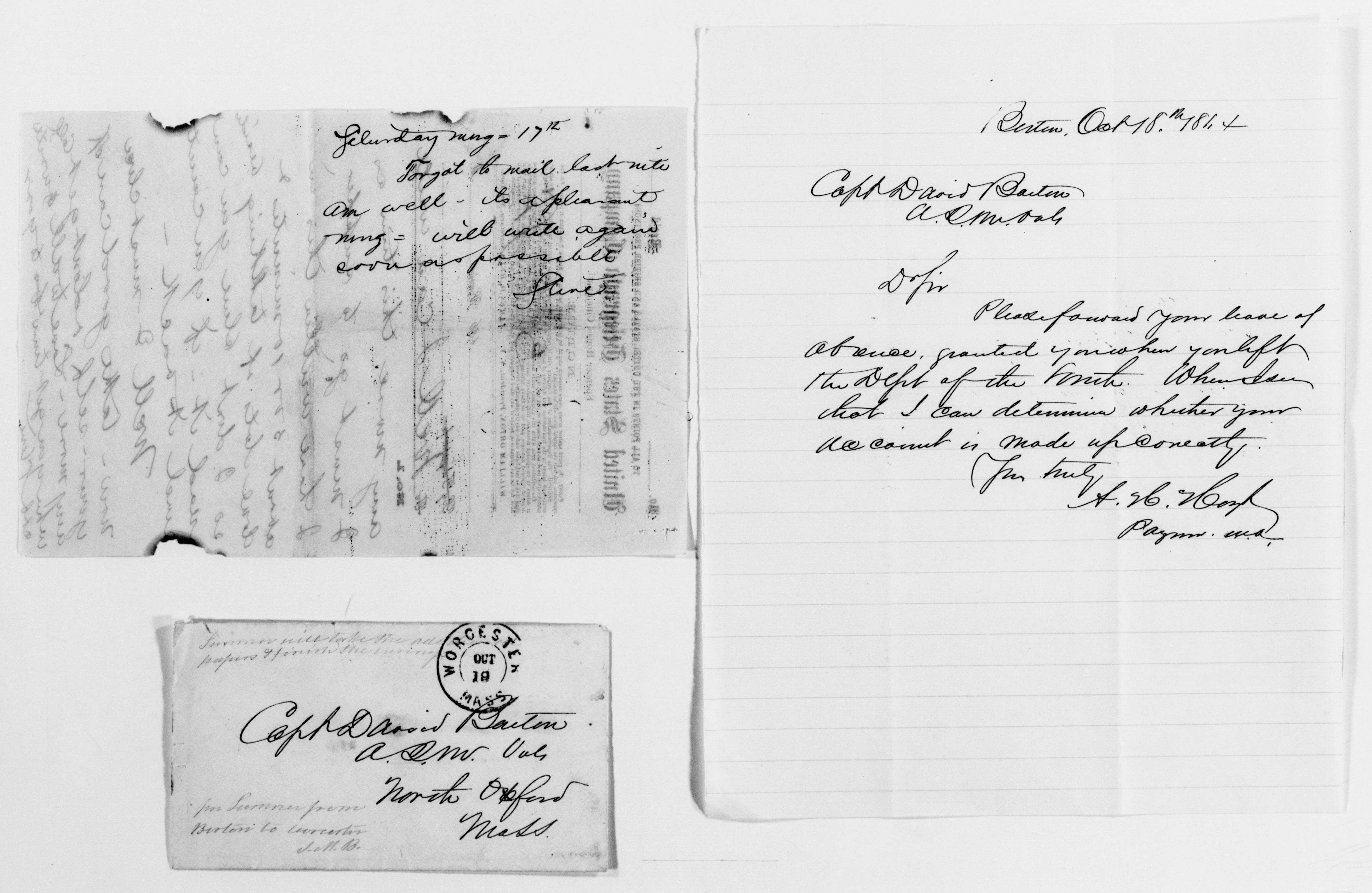 Scanned image of the current content page