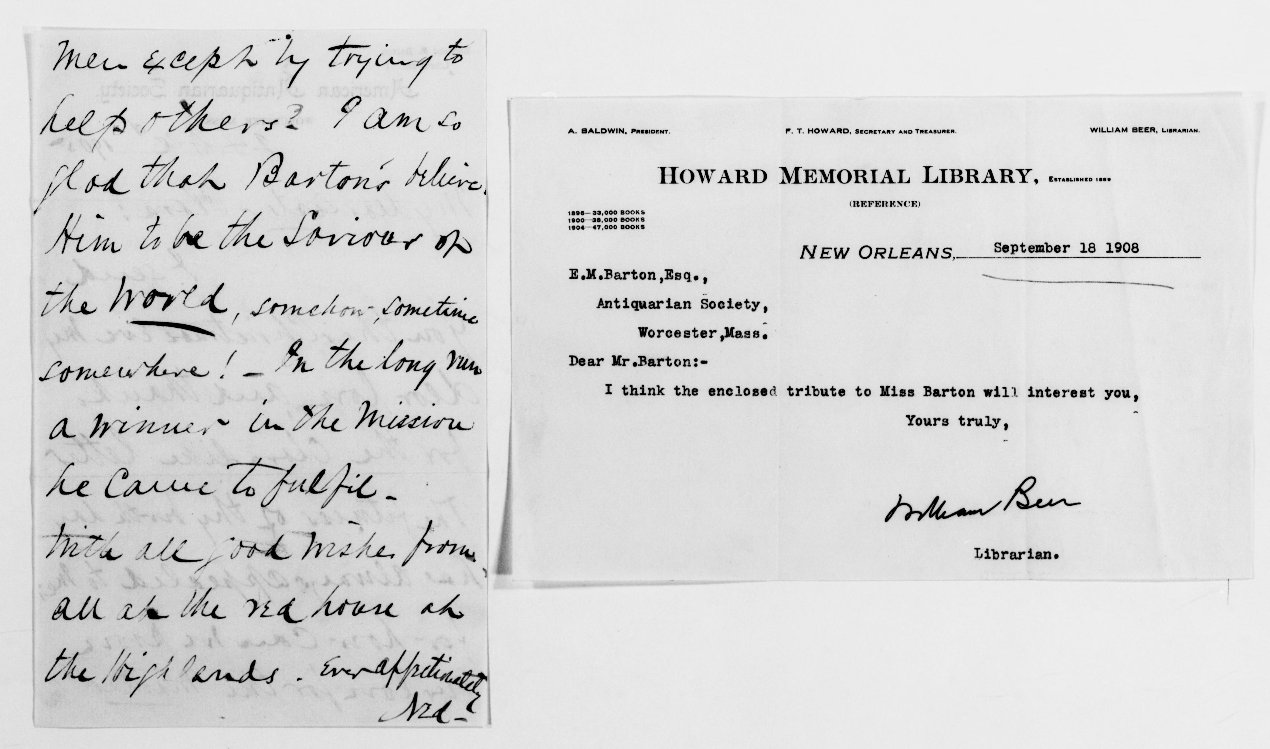 Scanned image of the current content page