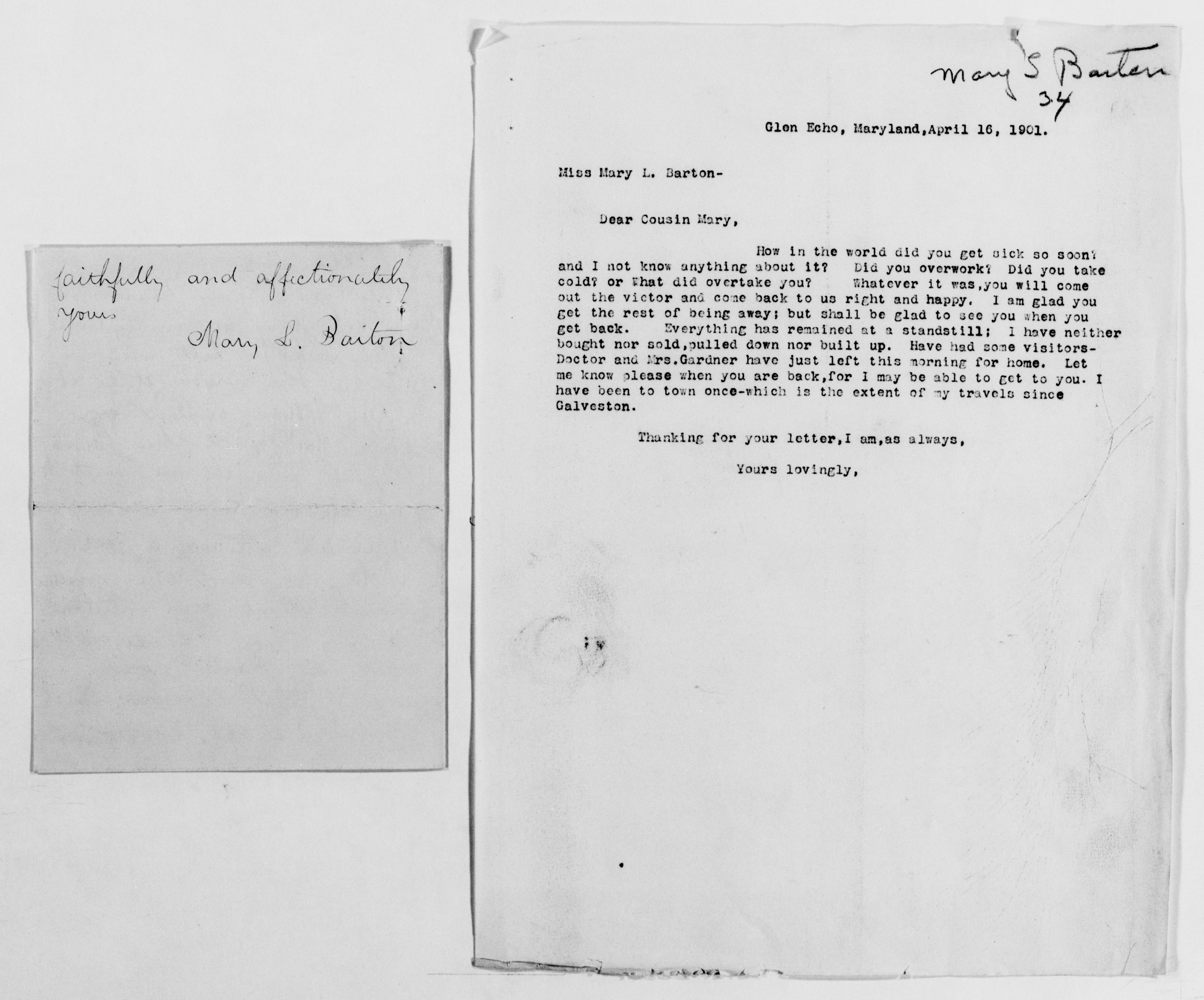 Scanned image of the current content page