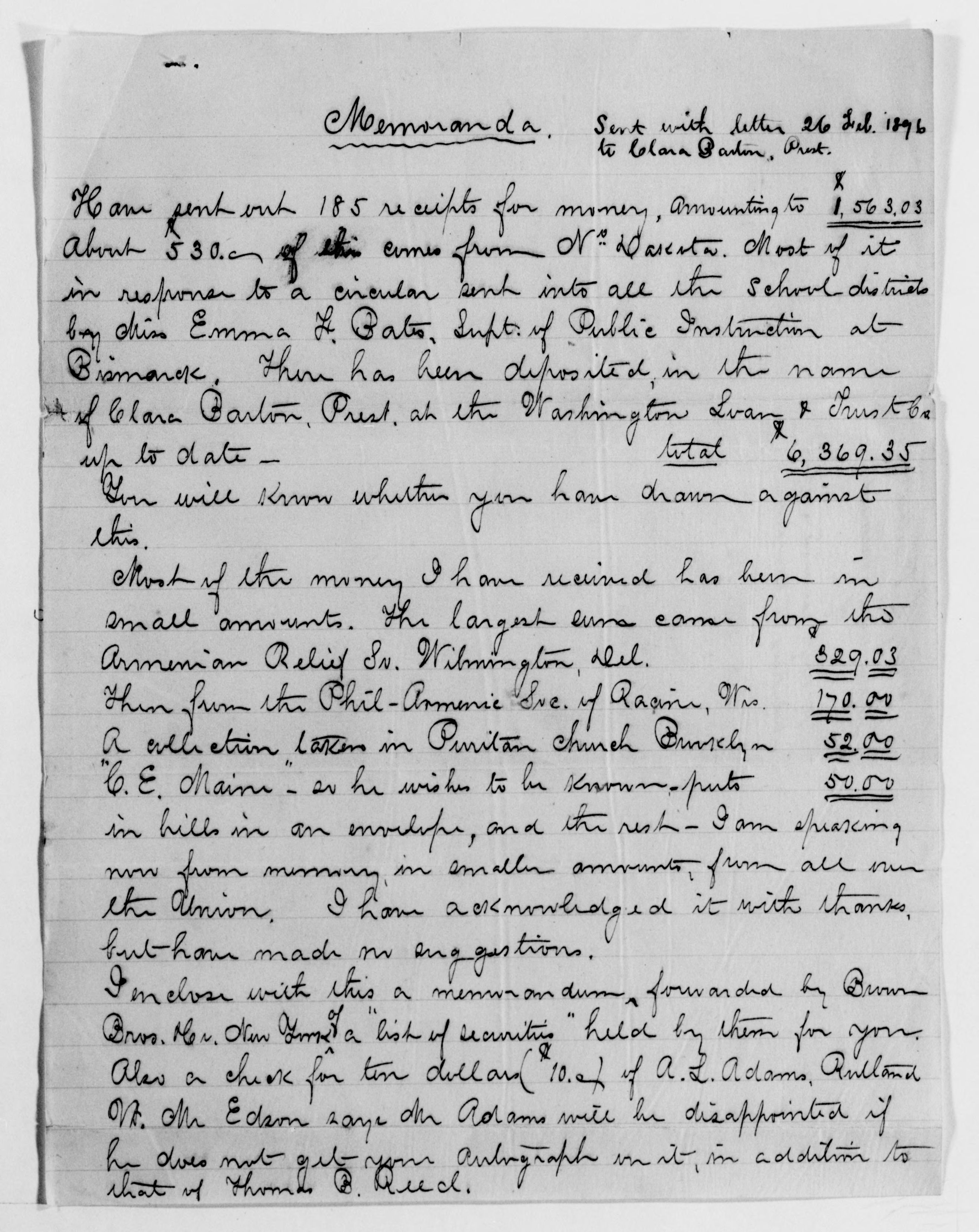 Scanned image of the current content page