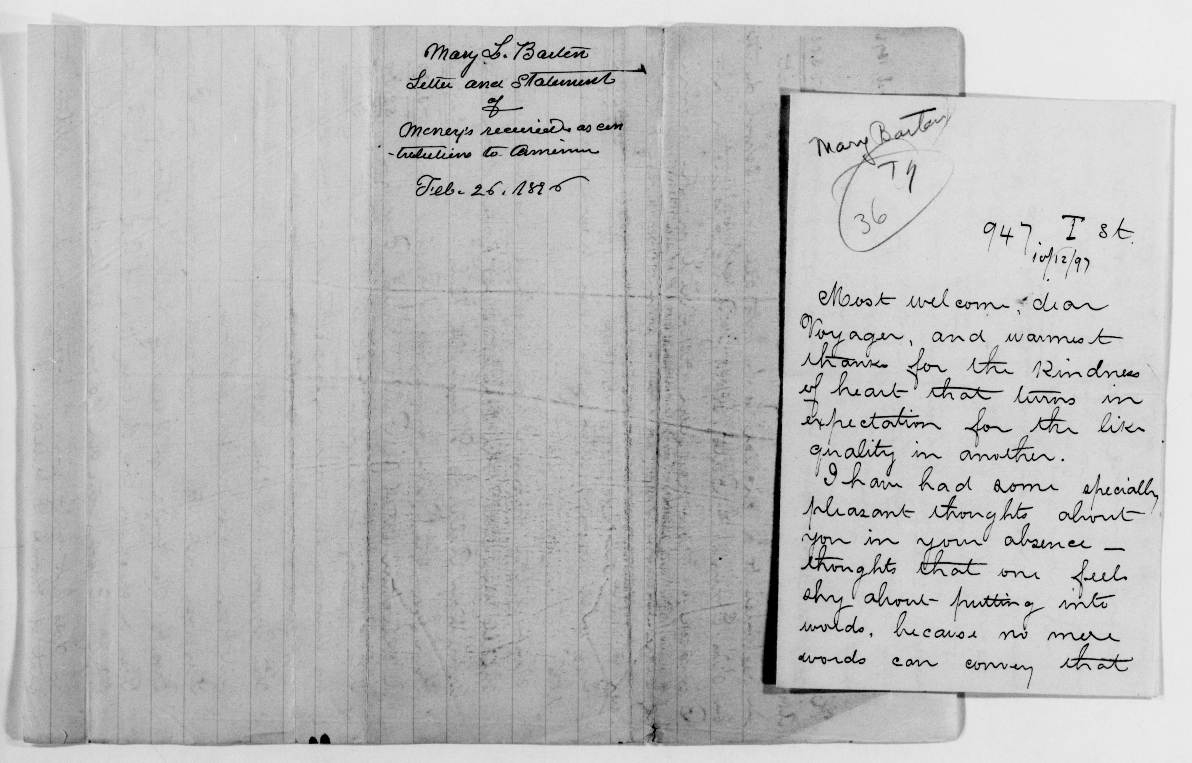Scanned image of the current content page