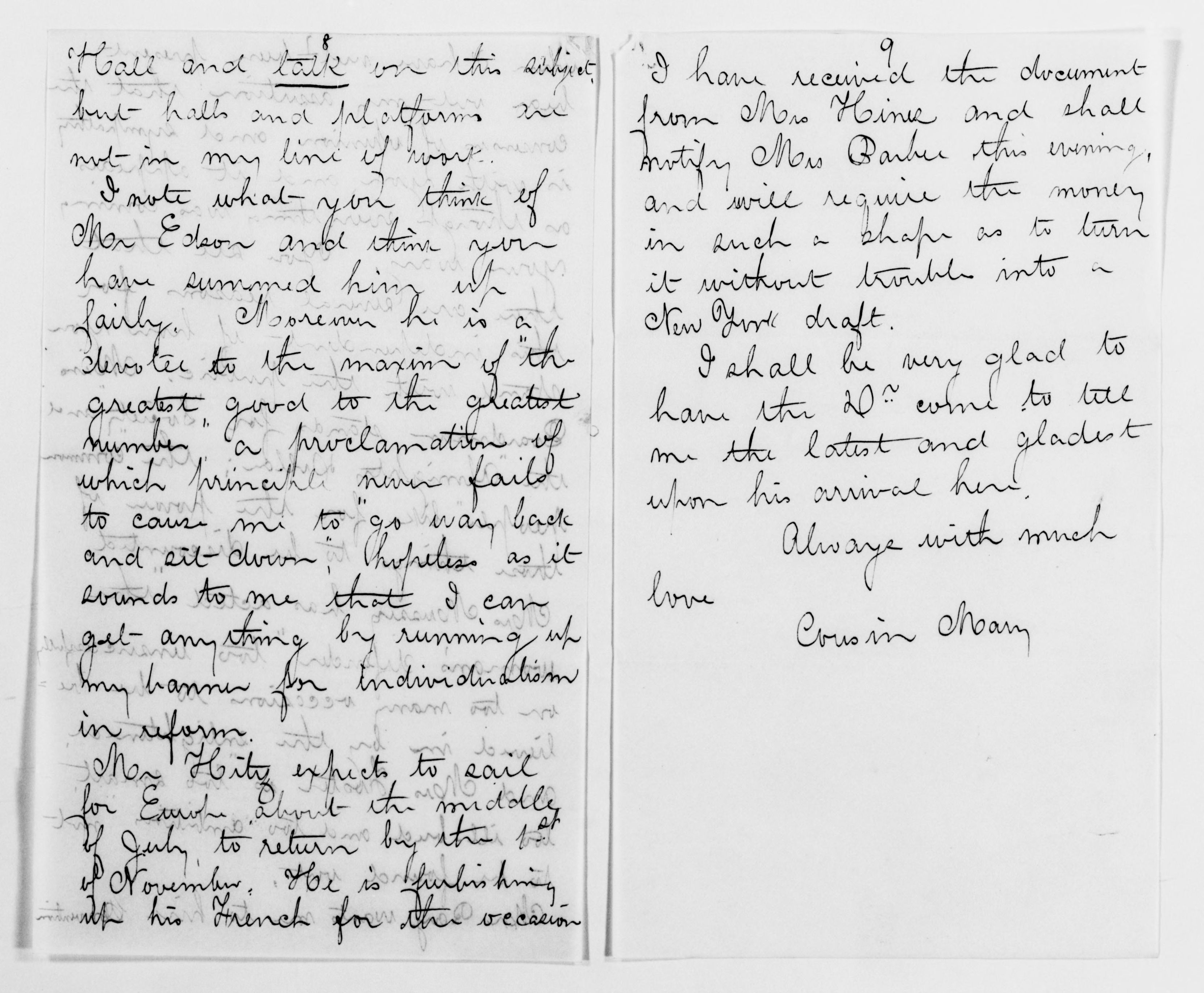 Scanned image of the current content page
