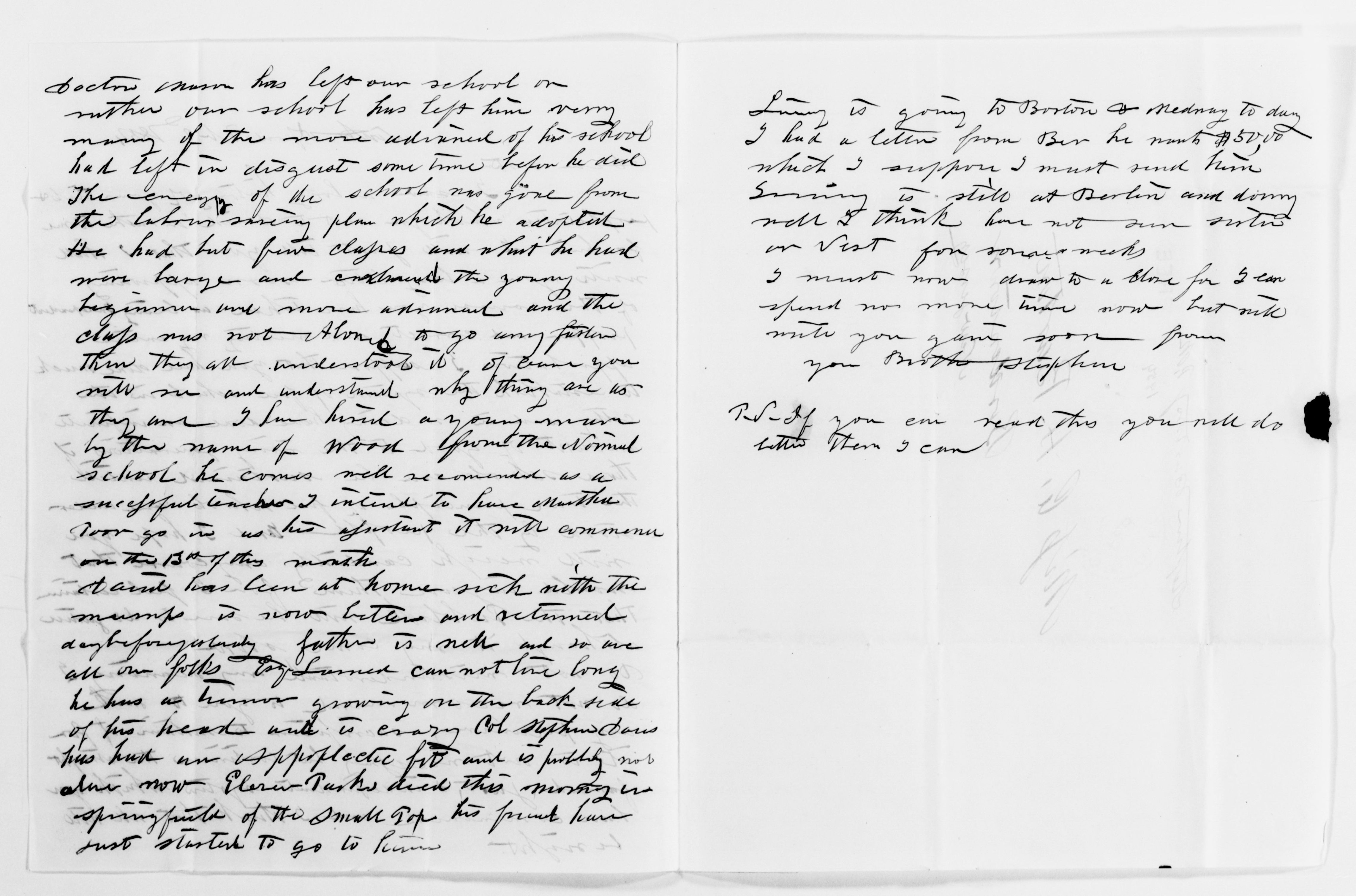 Scanned image of the current content page