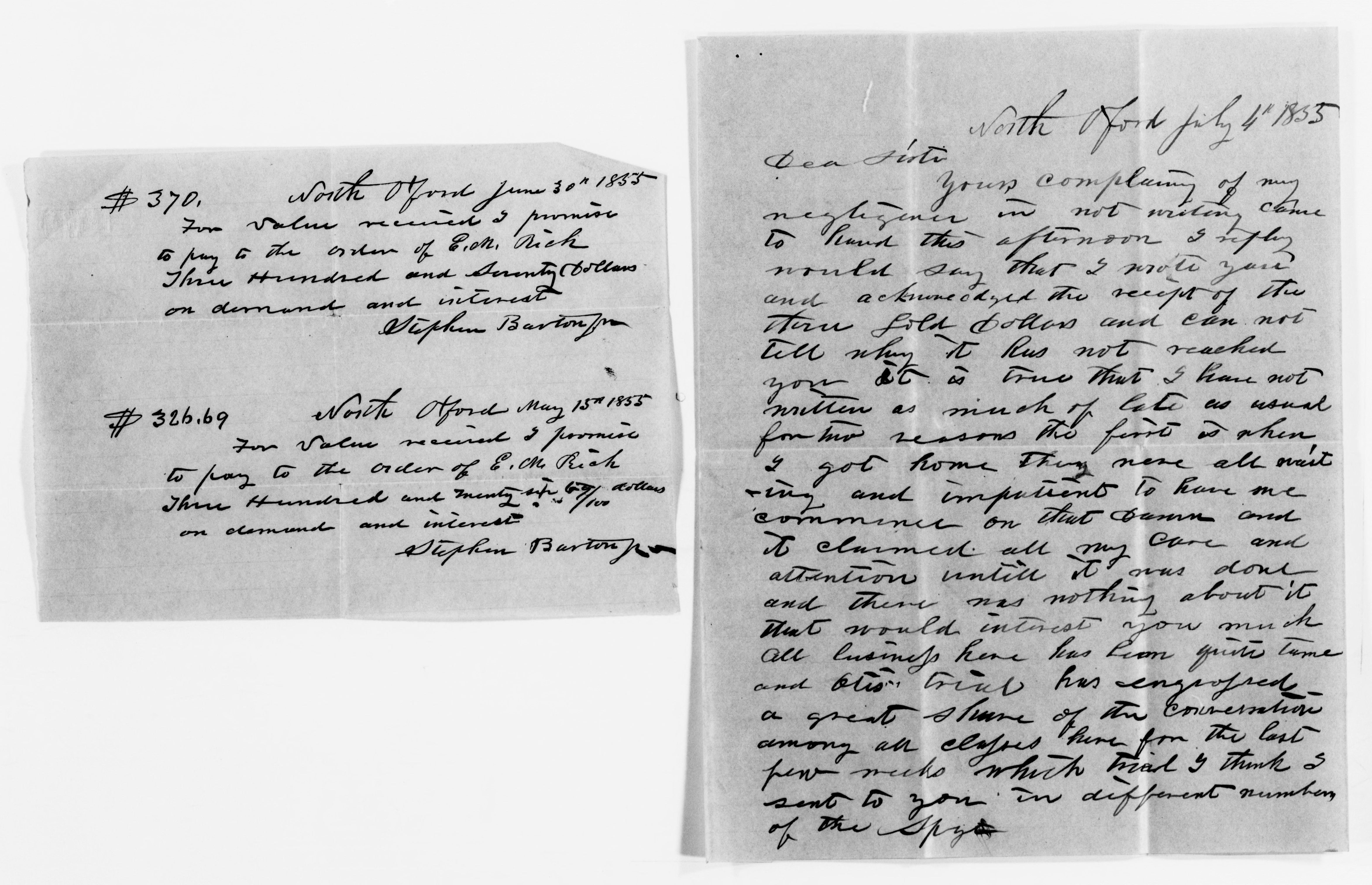 Scanned image of the current content page