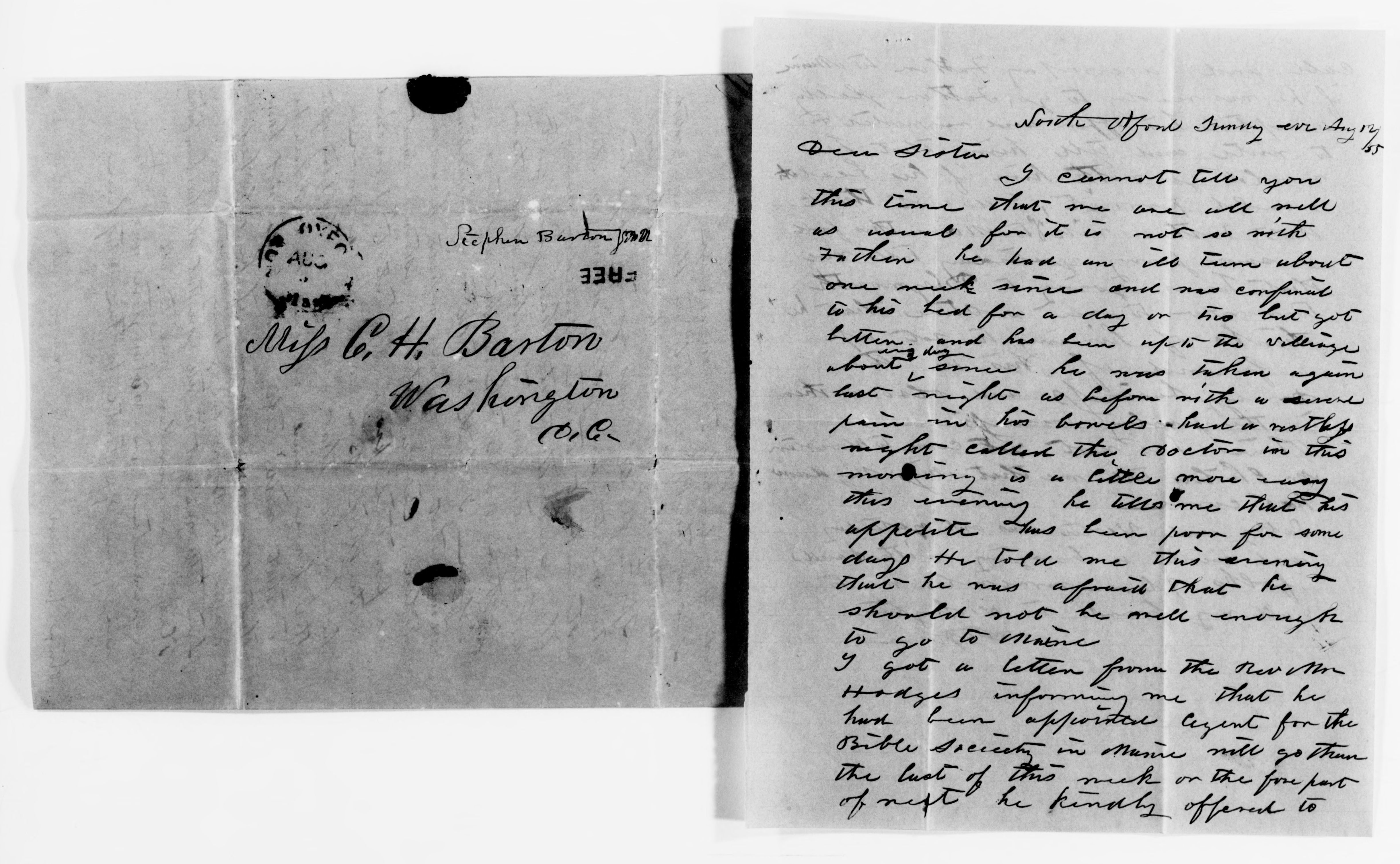 Scanned image of the current content page