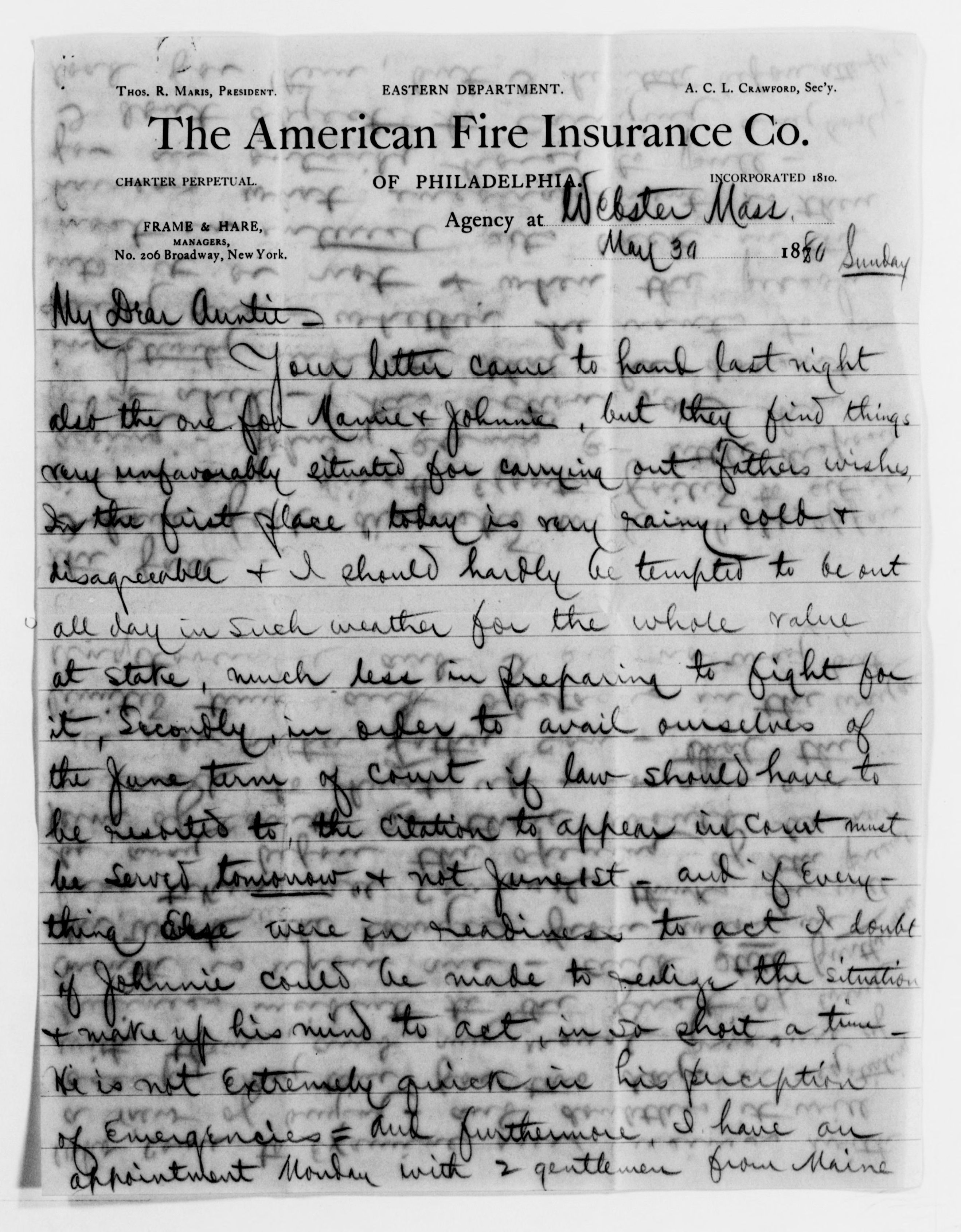 Scanned image of the current content page