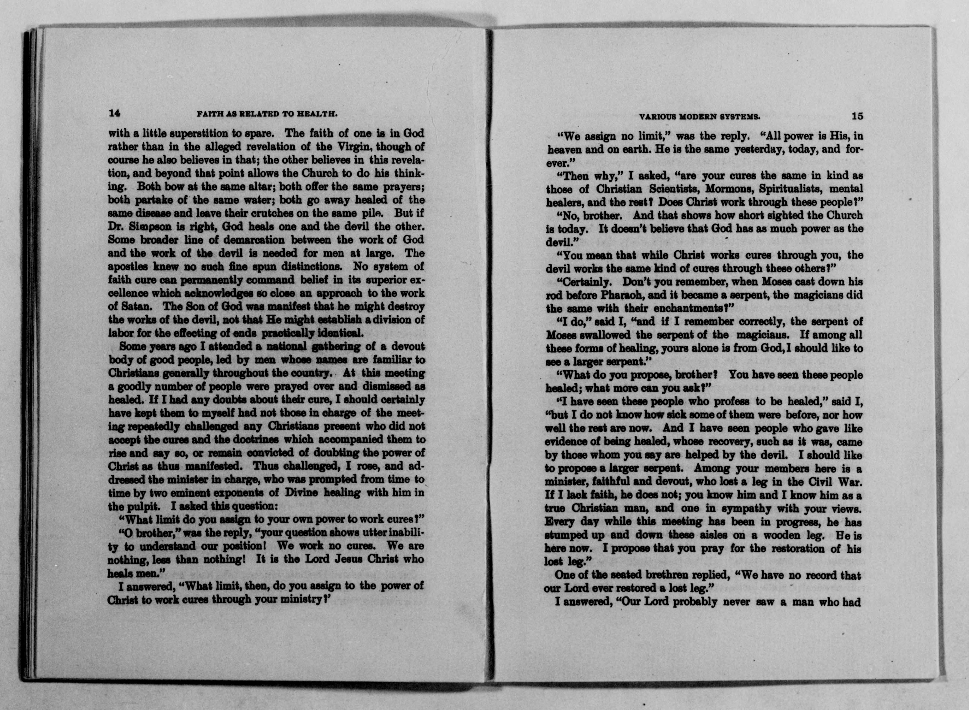 Scanned image of the current content page