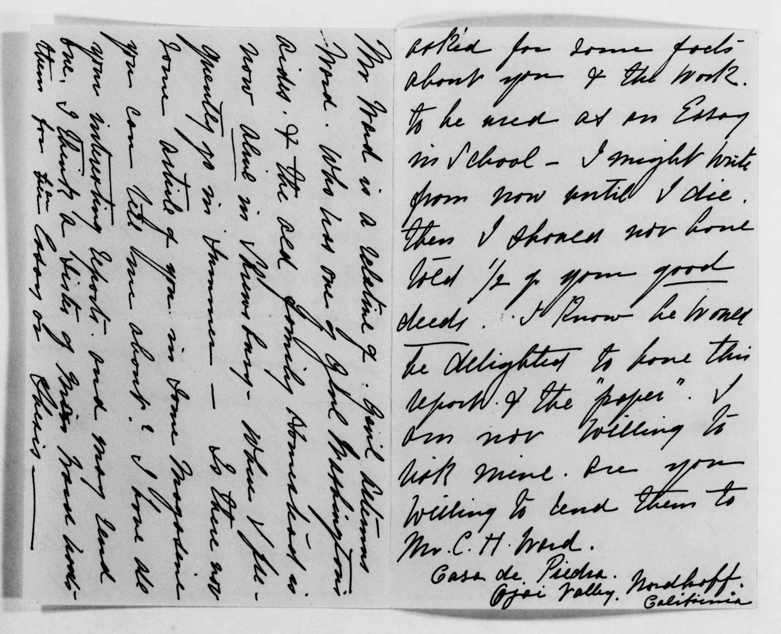 Scanned image of the current content page