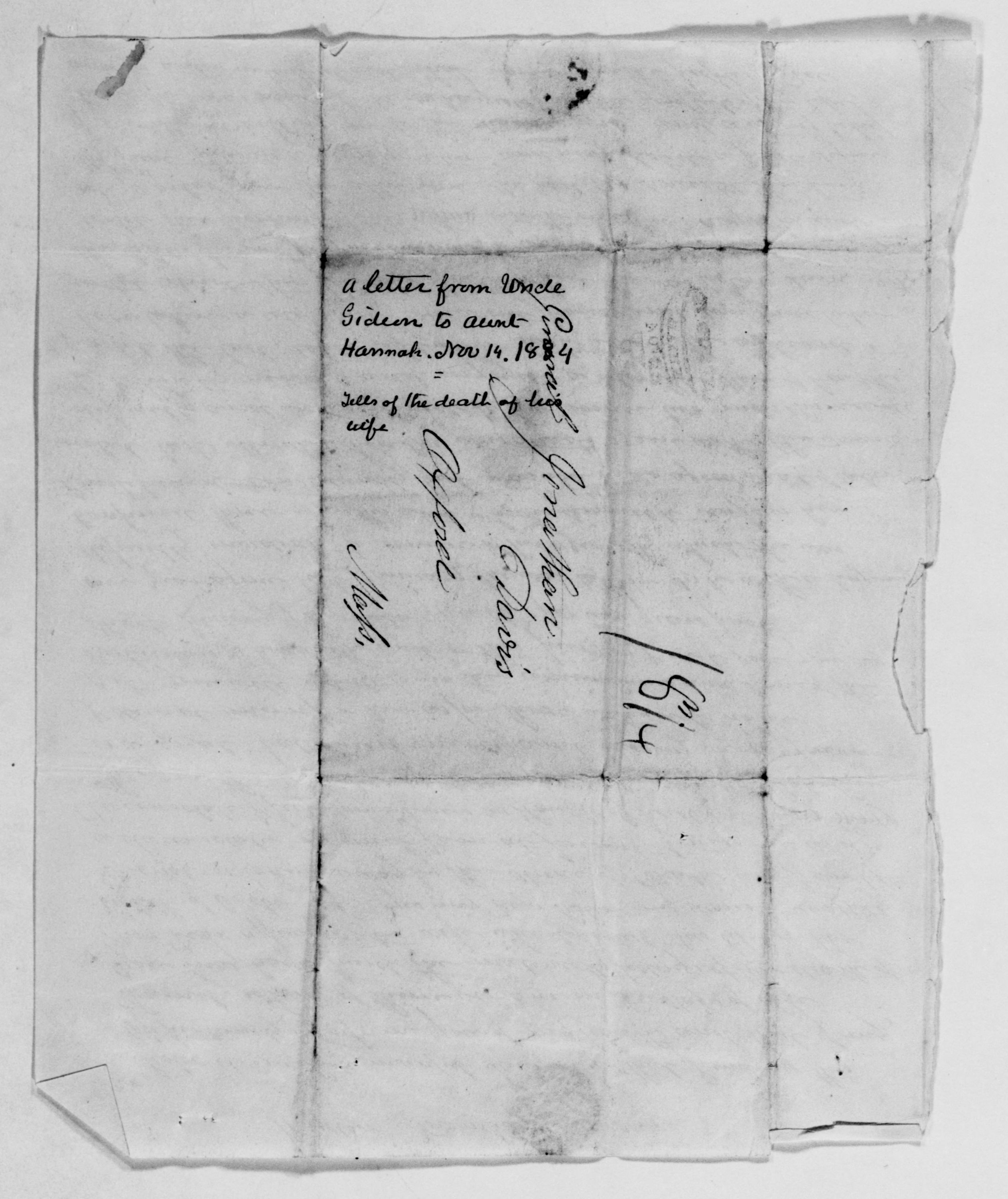 Scanned image of the current content page