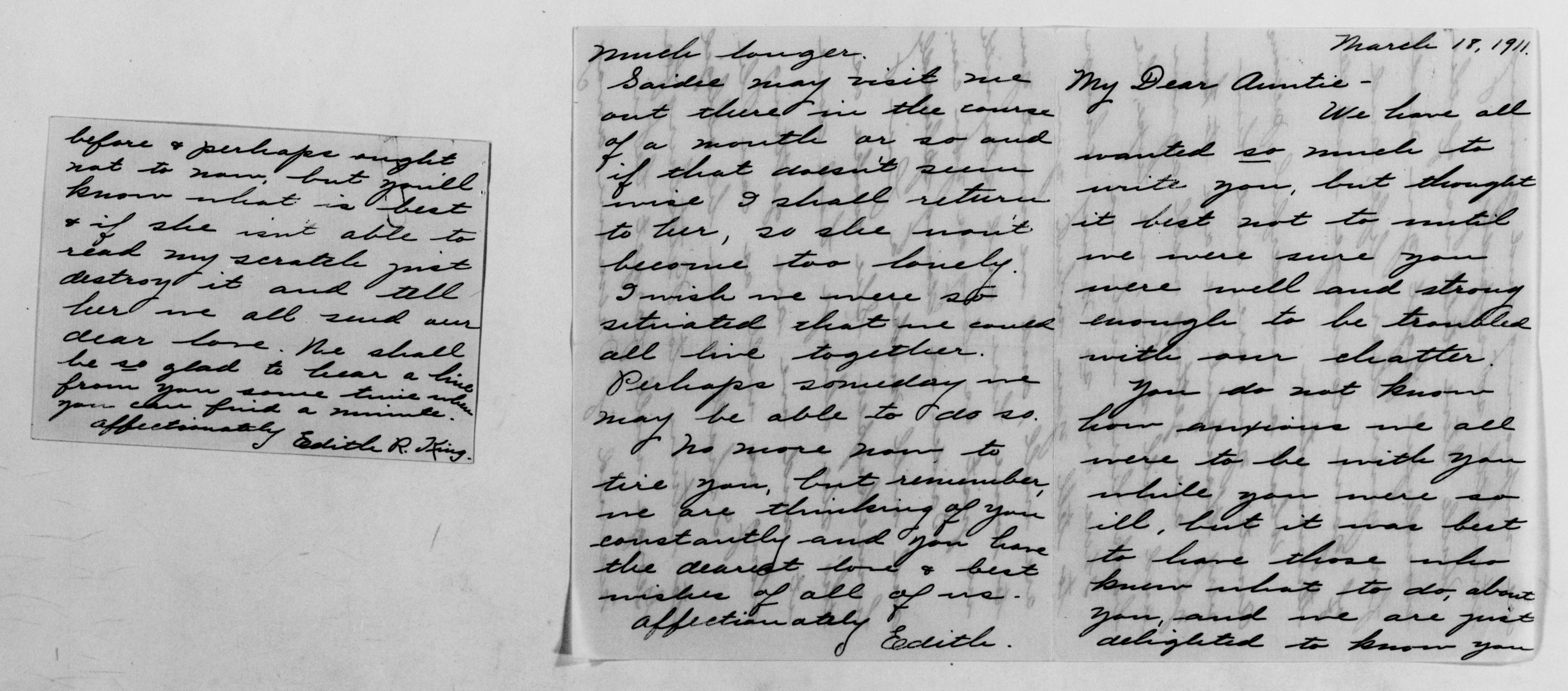 Scanned image of the current content page