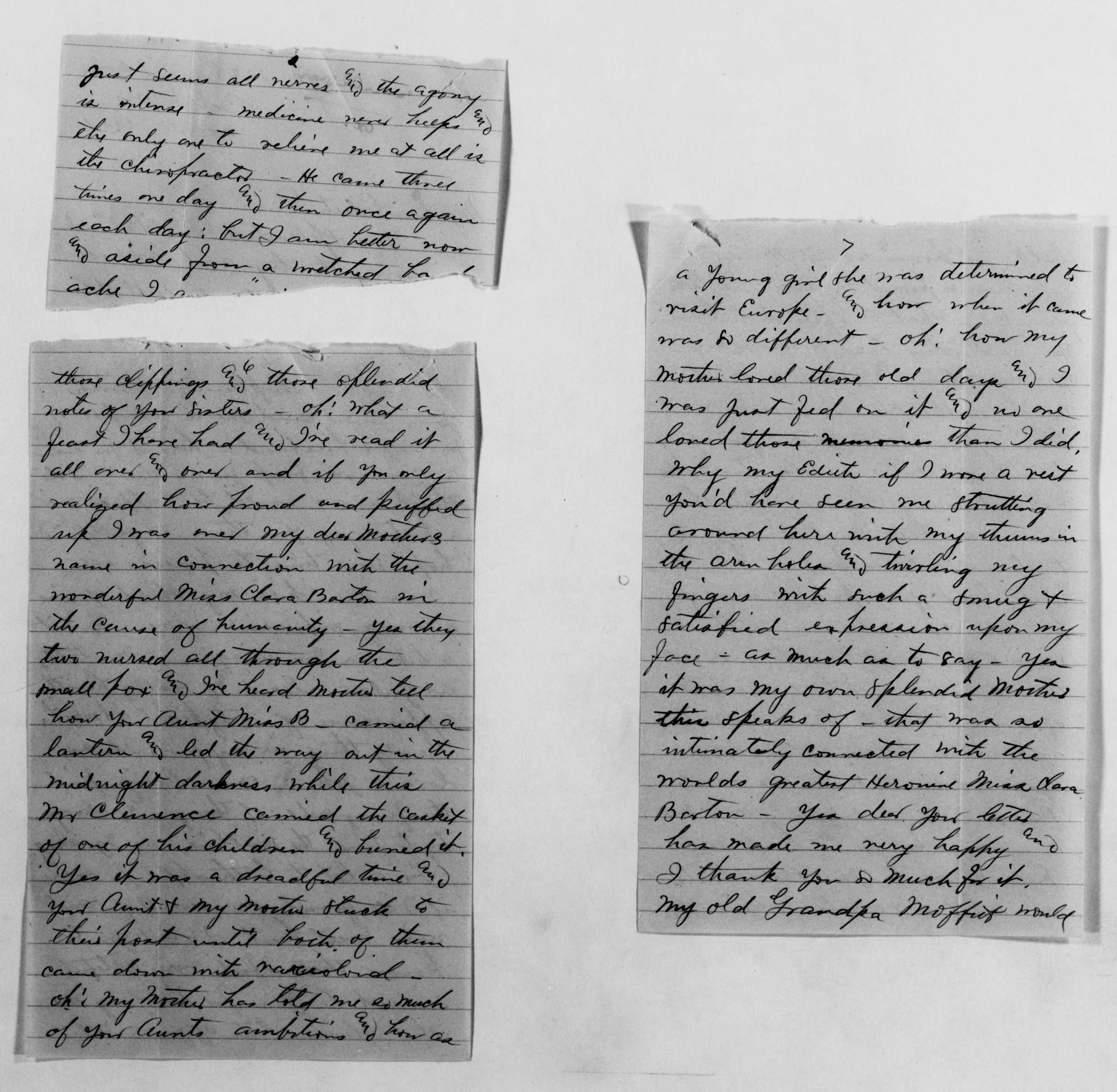 Scanned image of the current content page