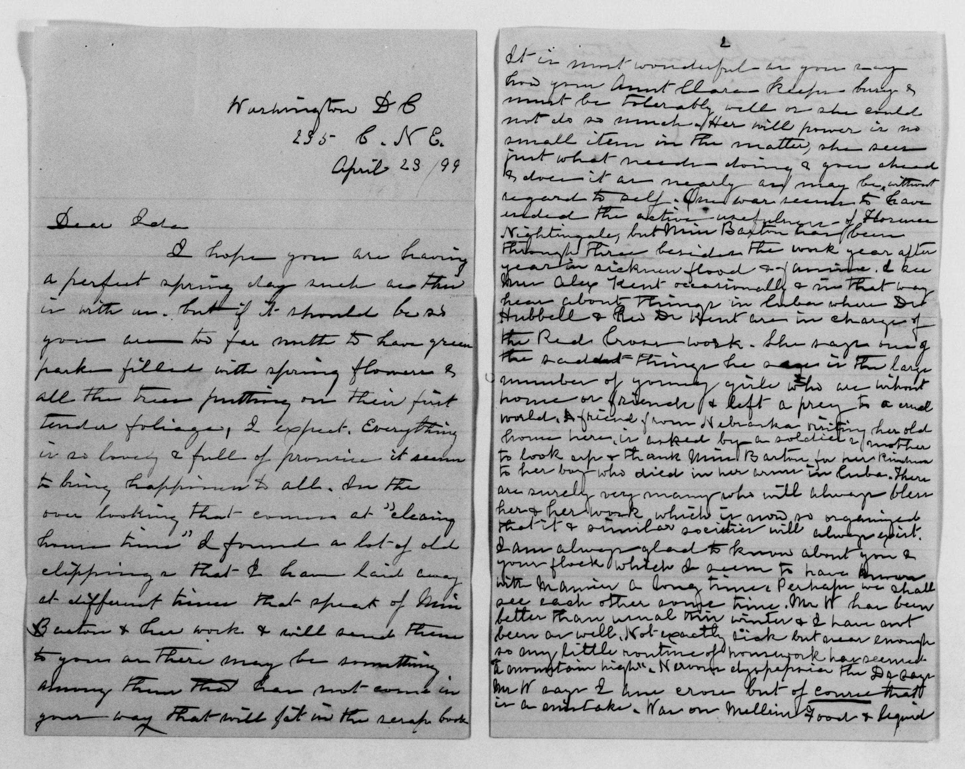 Scanned image of the current content page