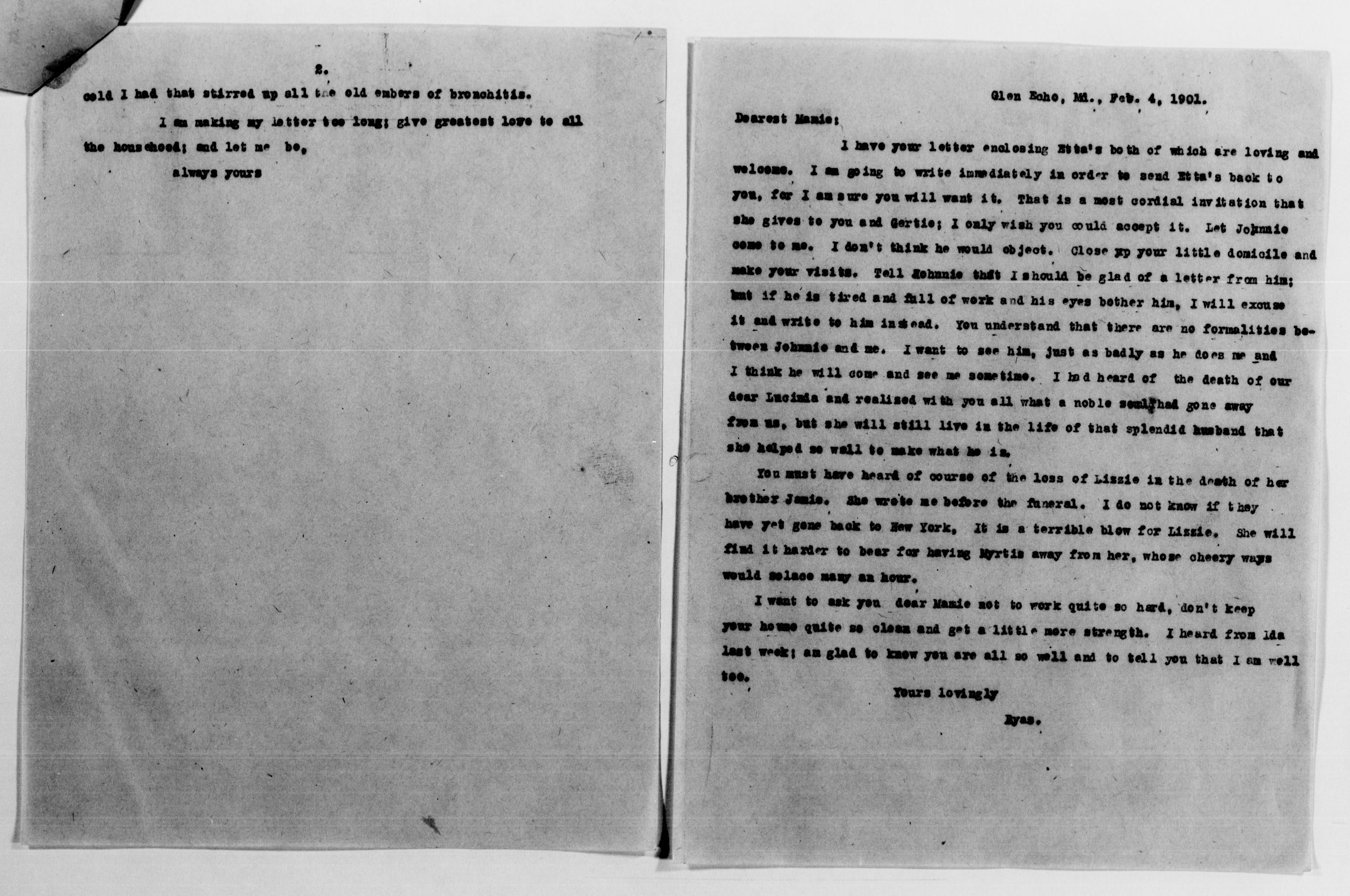 Scanned image of the current content page