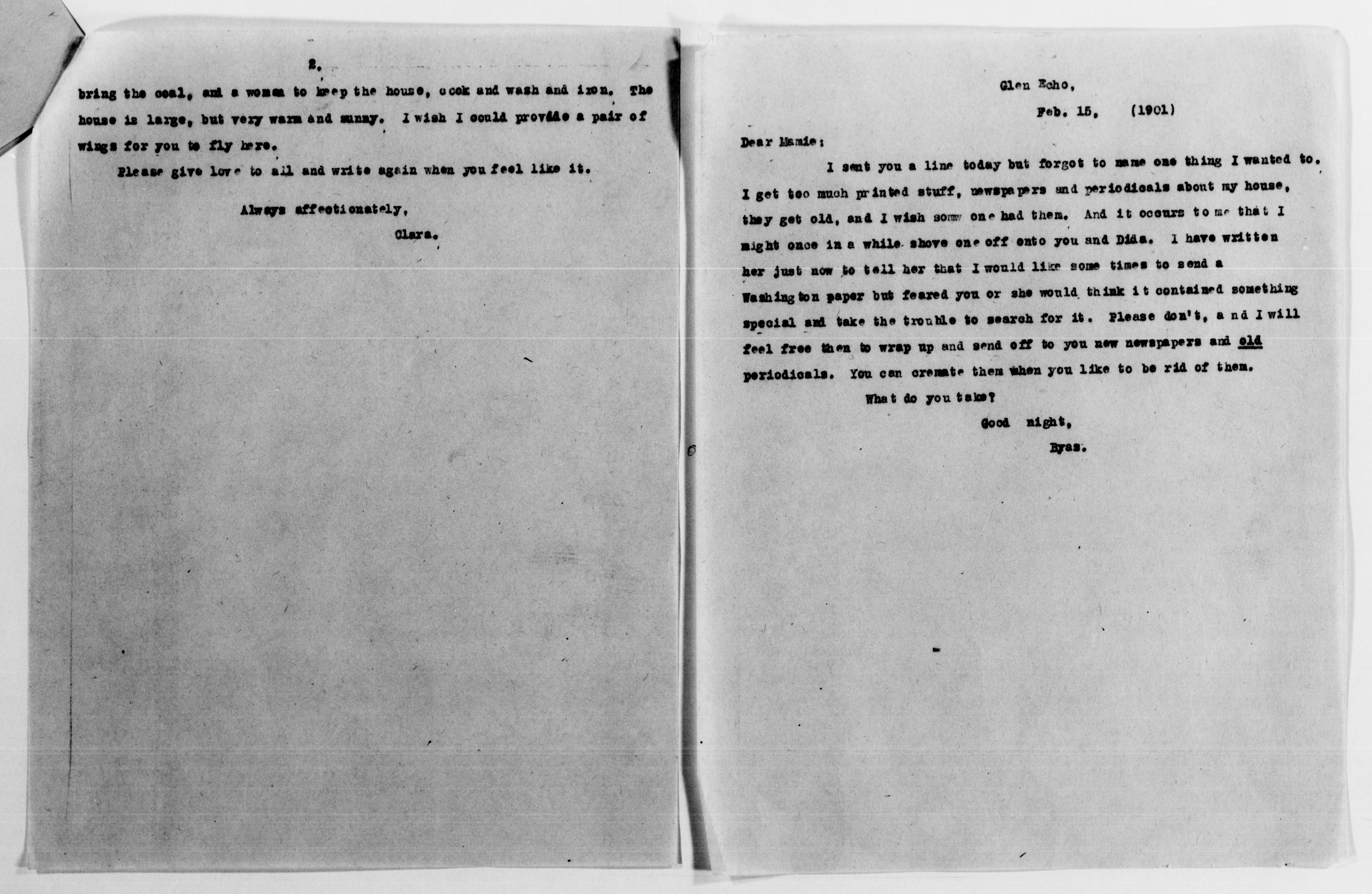 Scanned image of the current content page