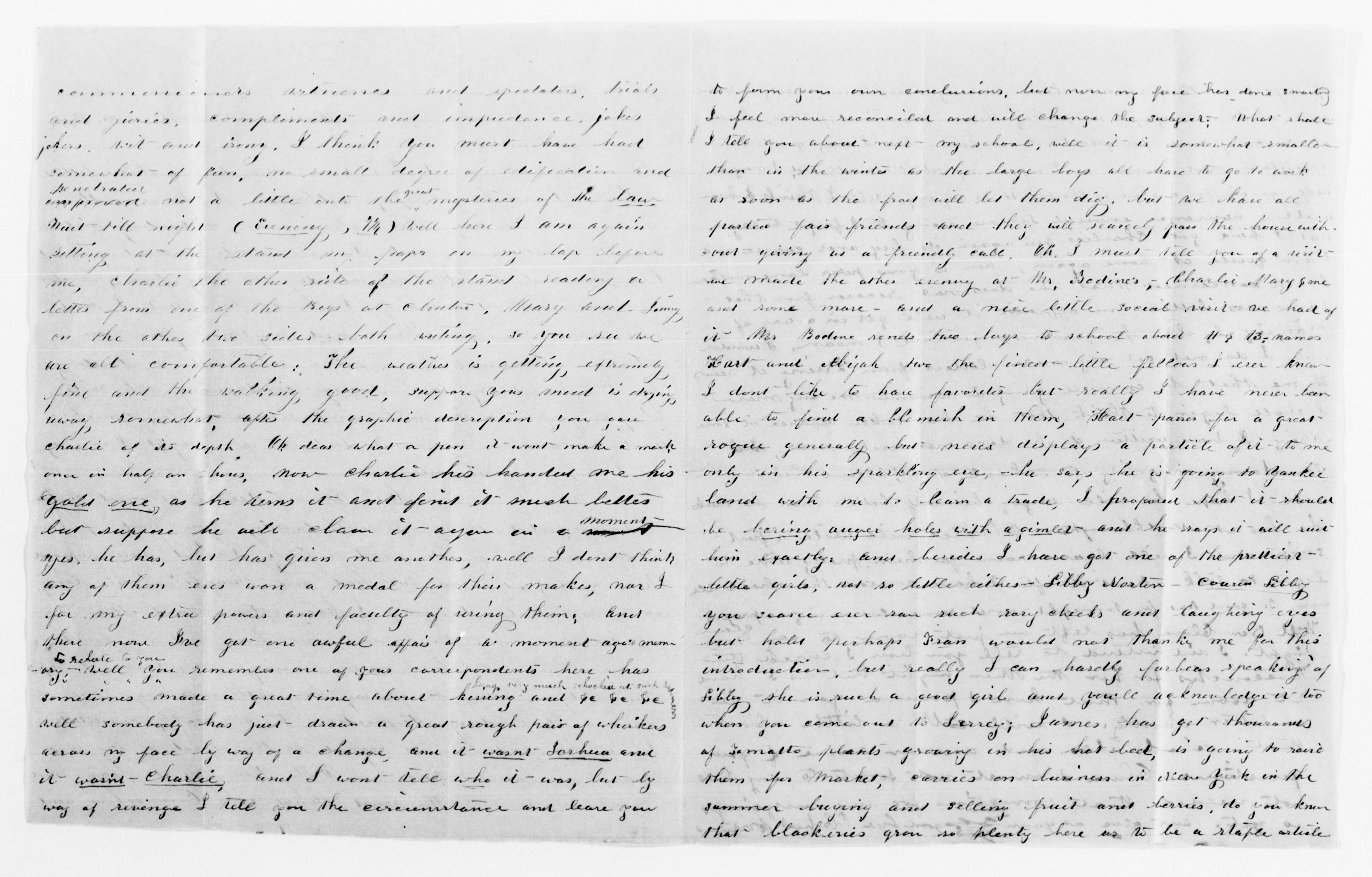 Scanned image of the current content page