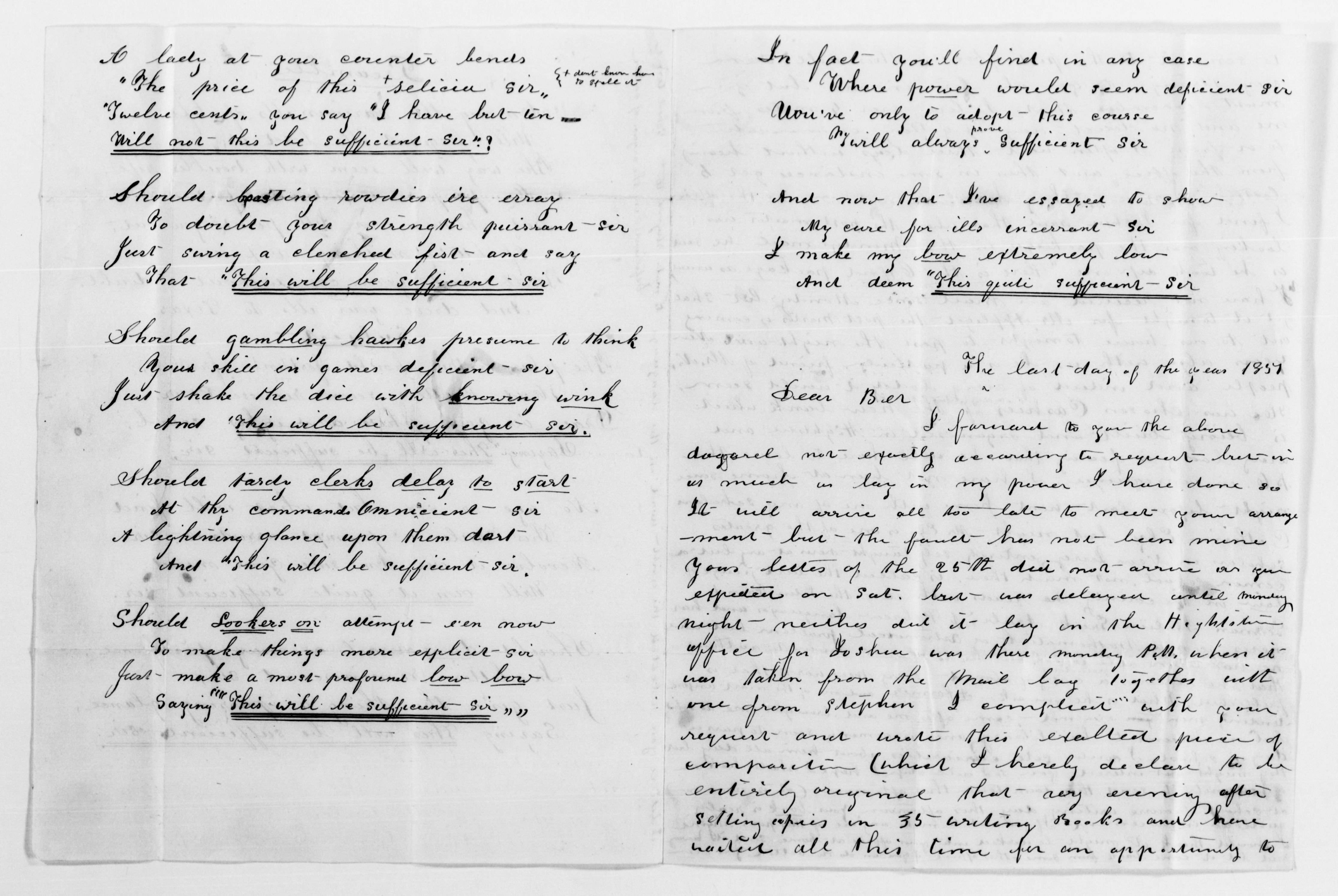 Scanned image of the current content page