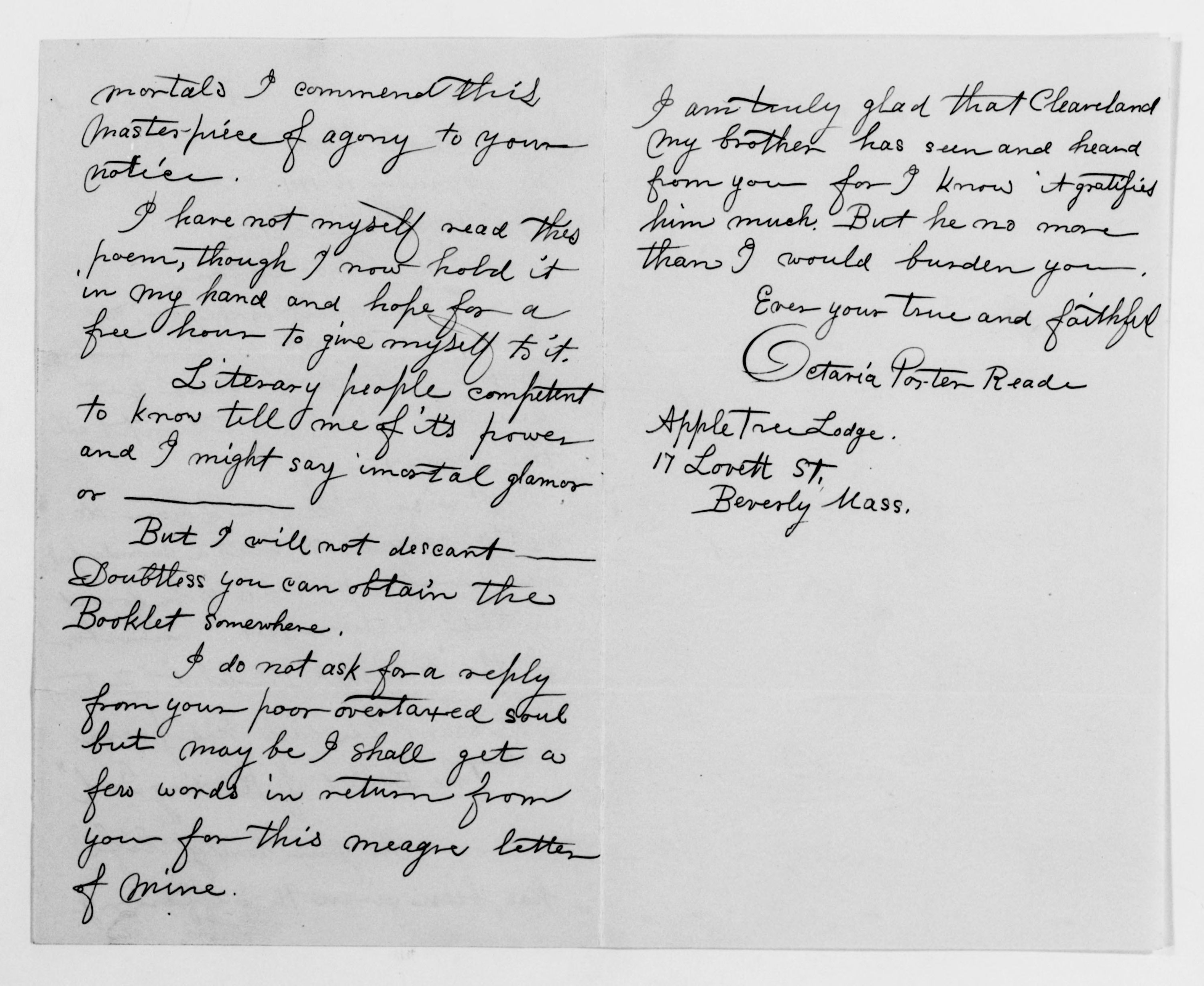 Scanned image of the current content page