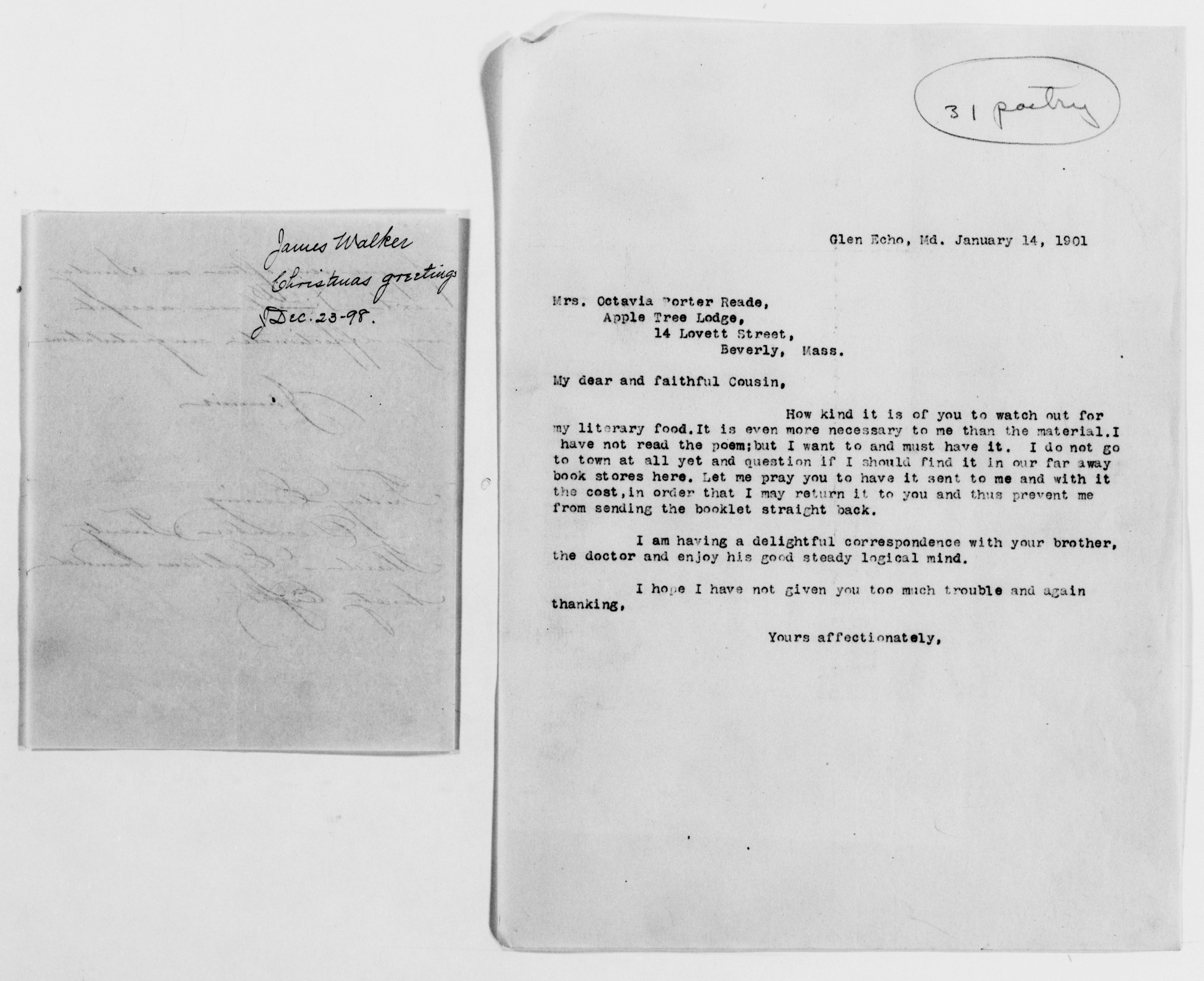 Scanned image of the current content page