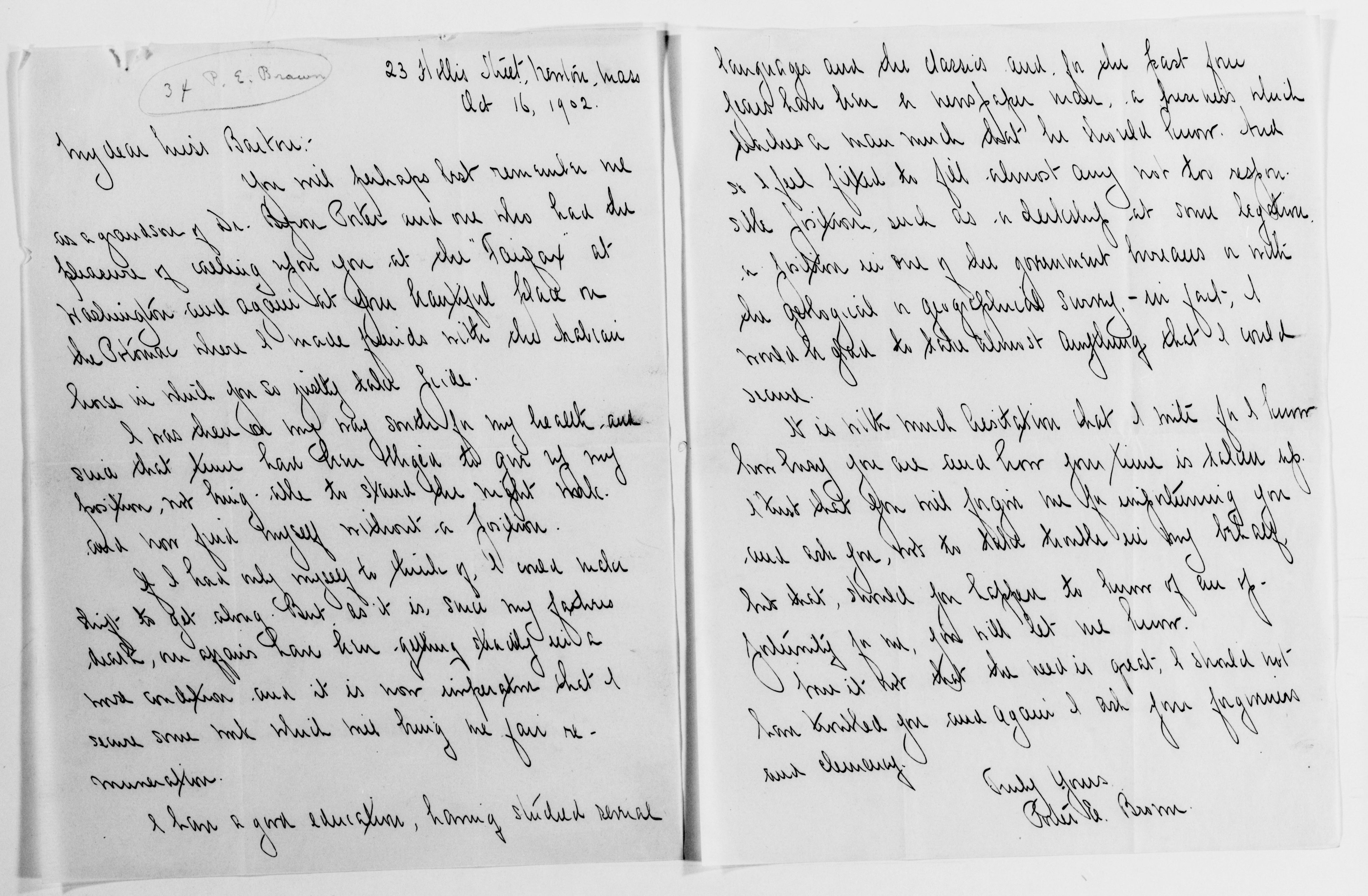 Scanned image of the current content page