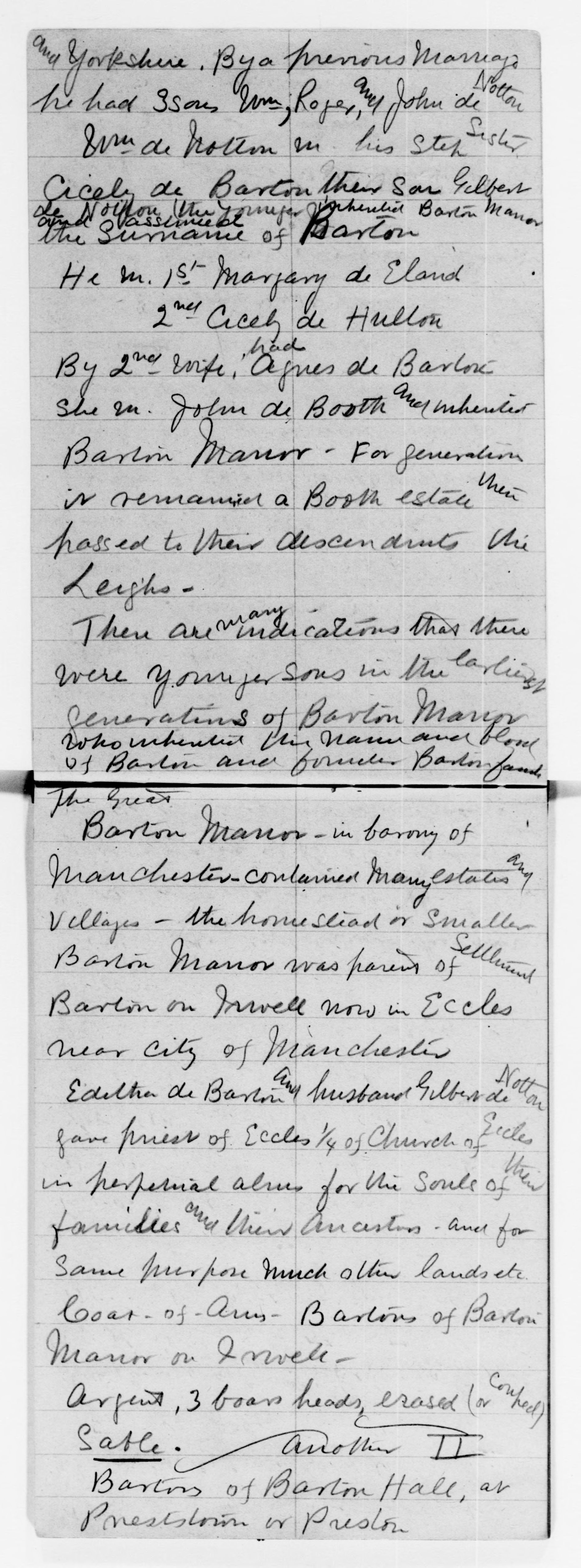 Scanned image of the current content page