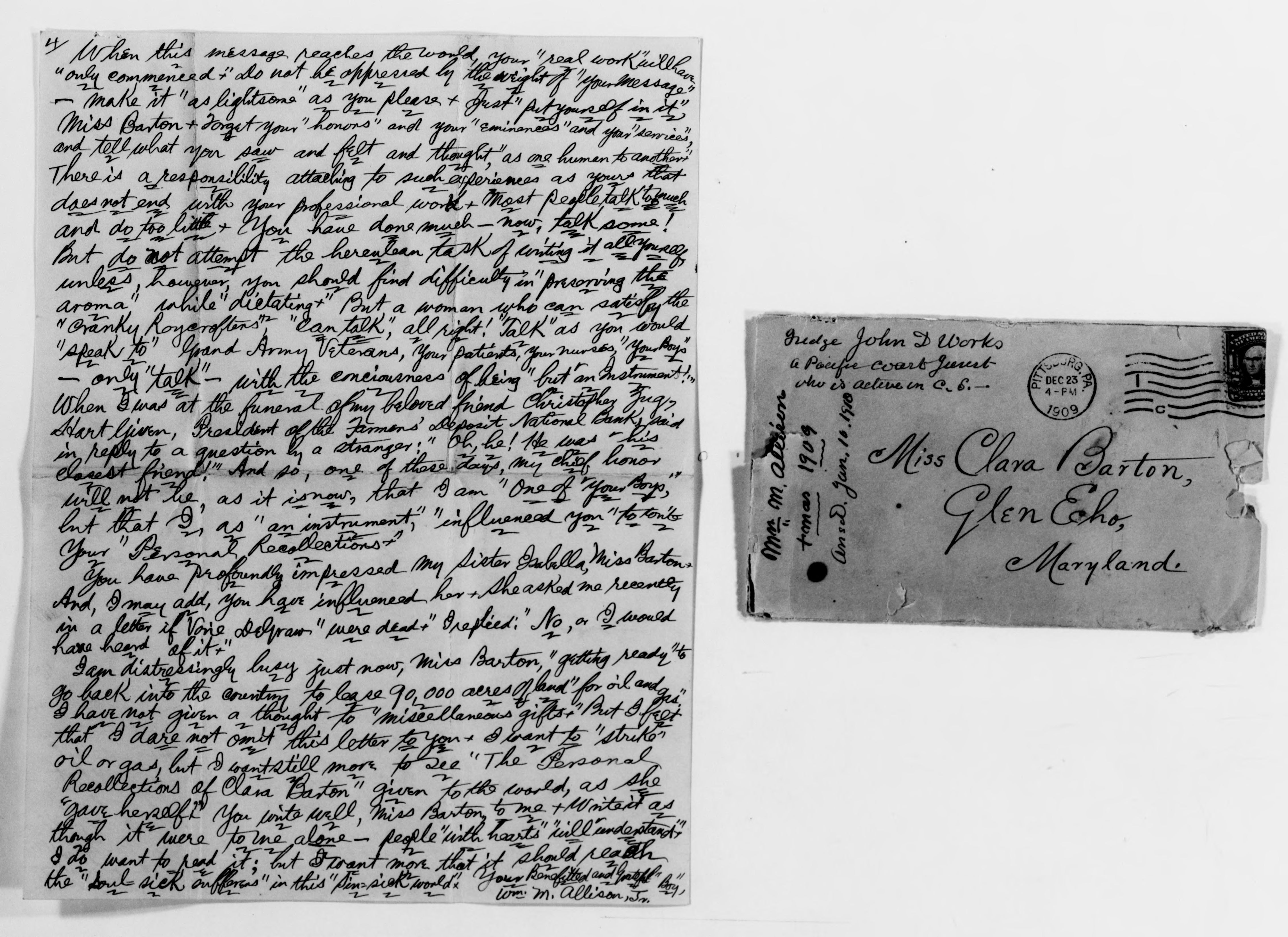 Scanned image of the current content page