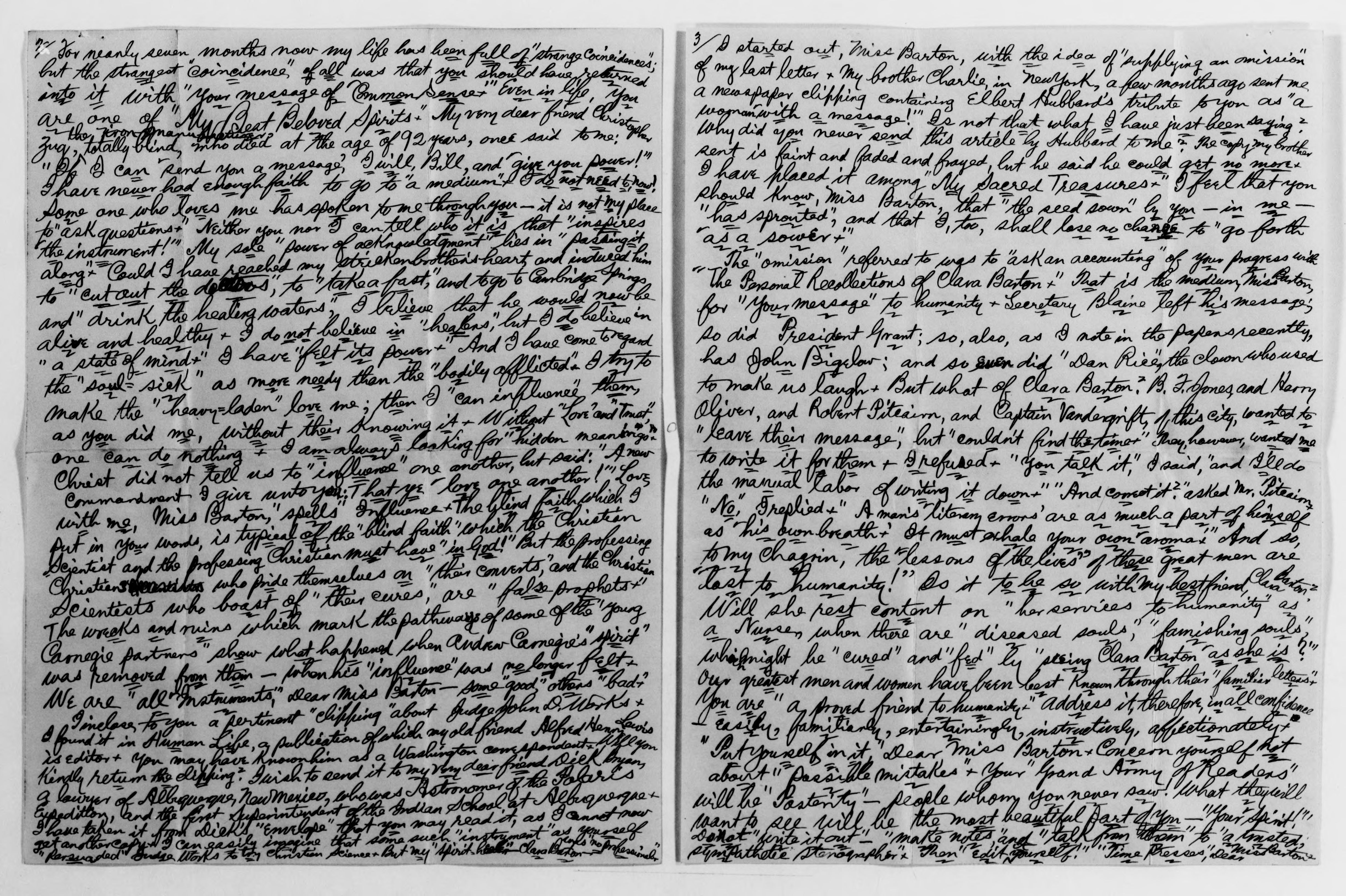 Scanned image of the current content page
