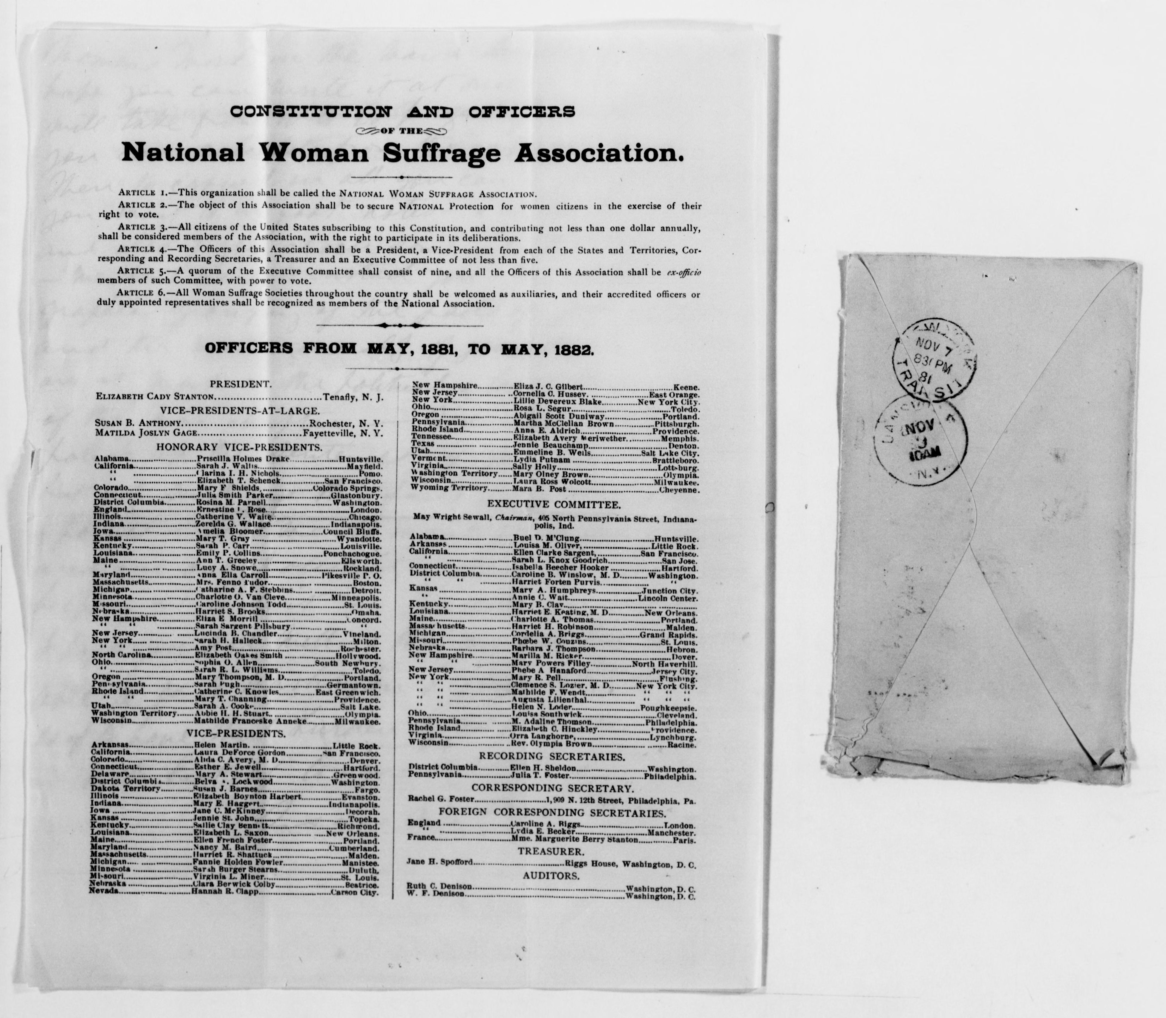 Scanned image of the current content page