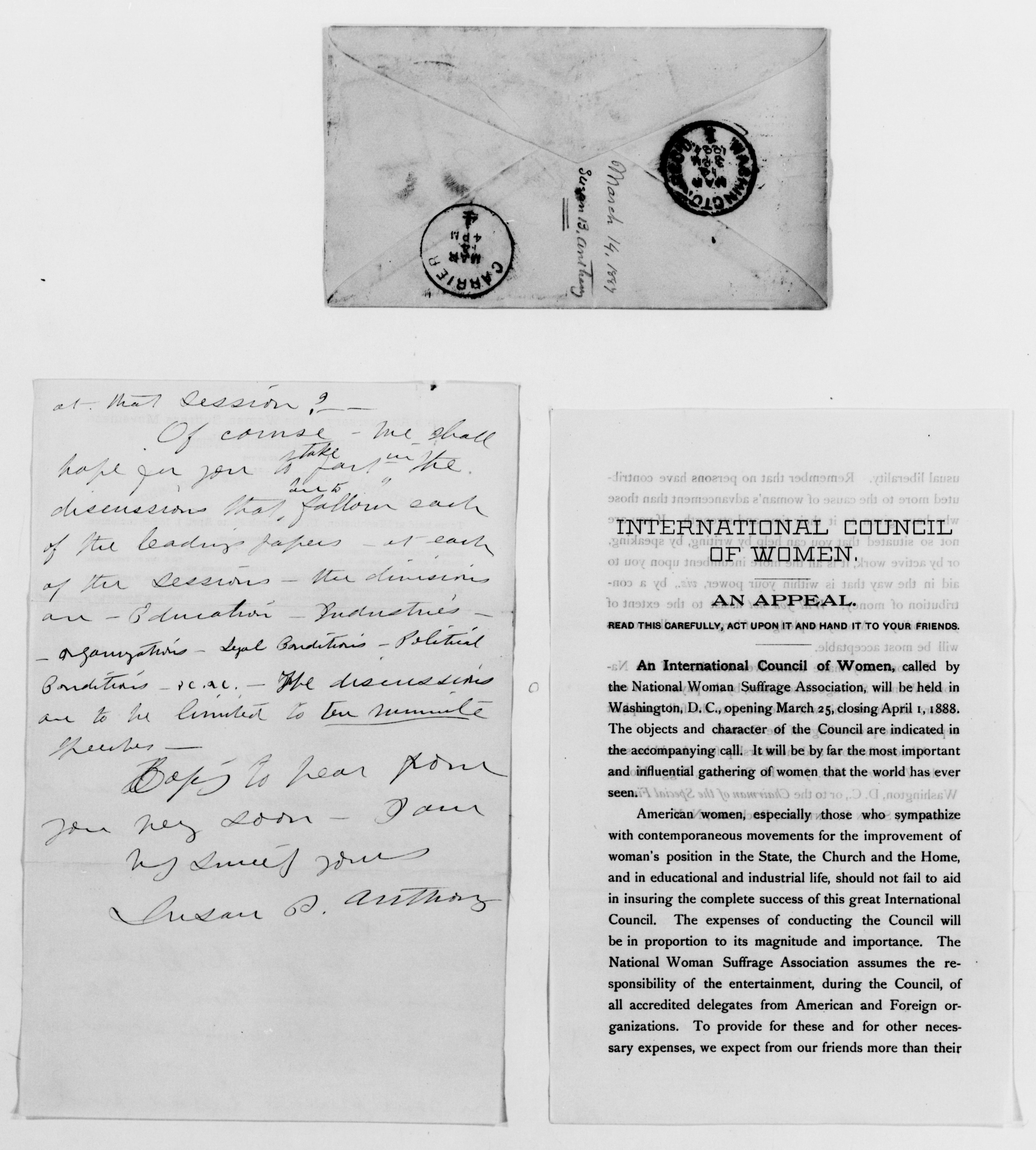 Scanned image of the current content page