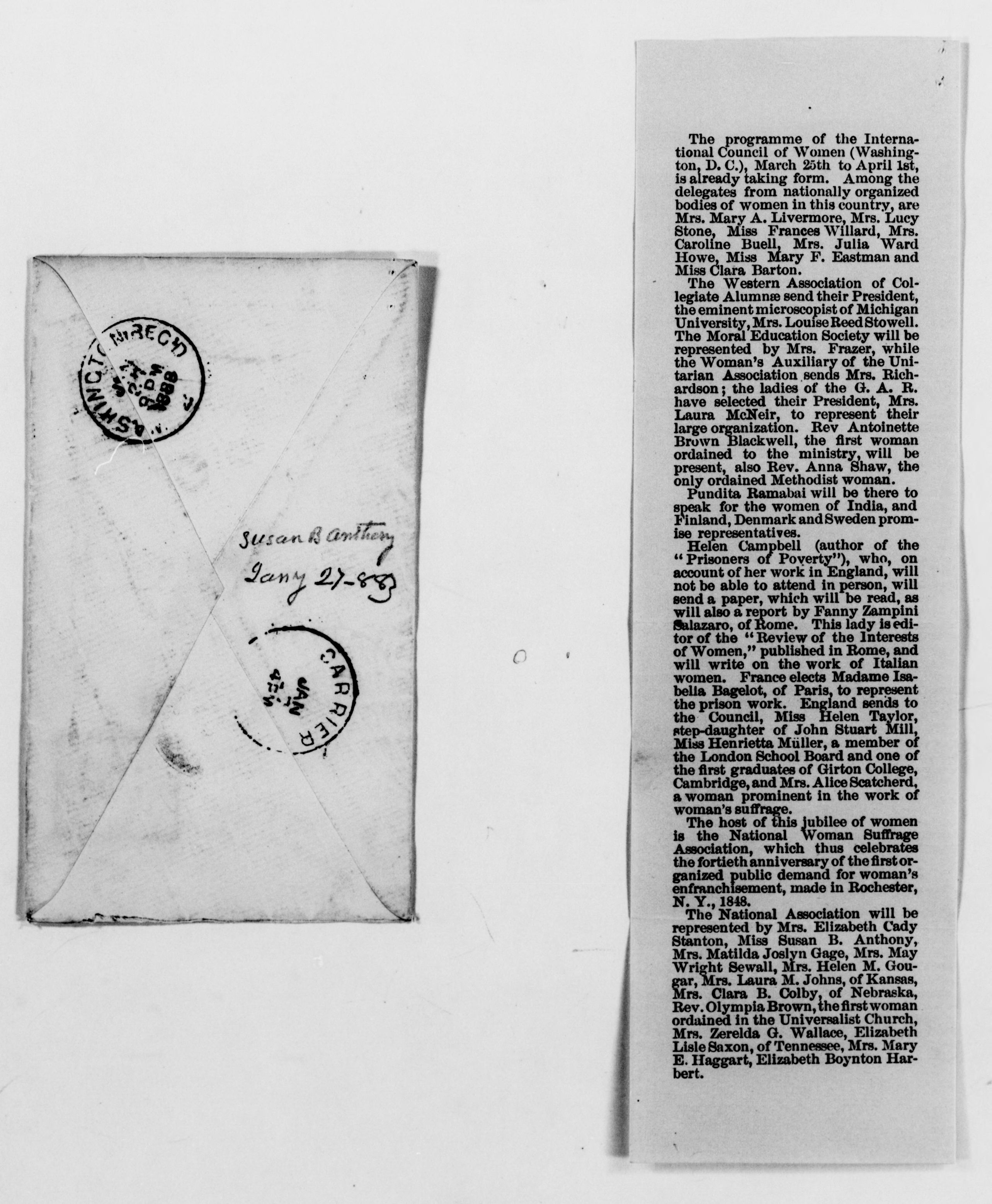 Scanned image of the current content page
