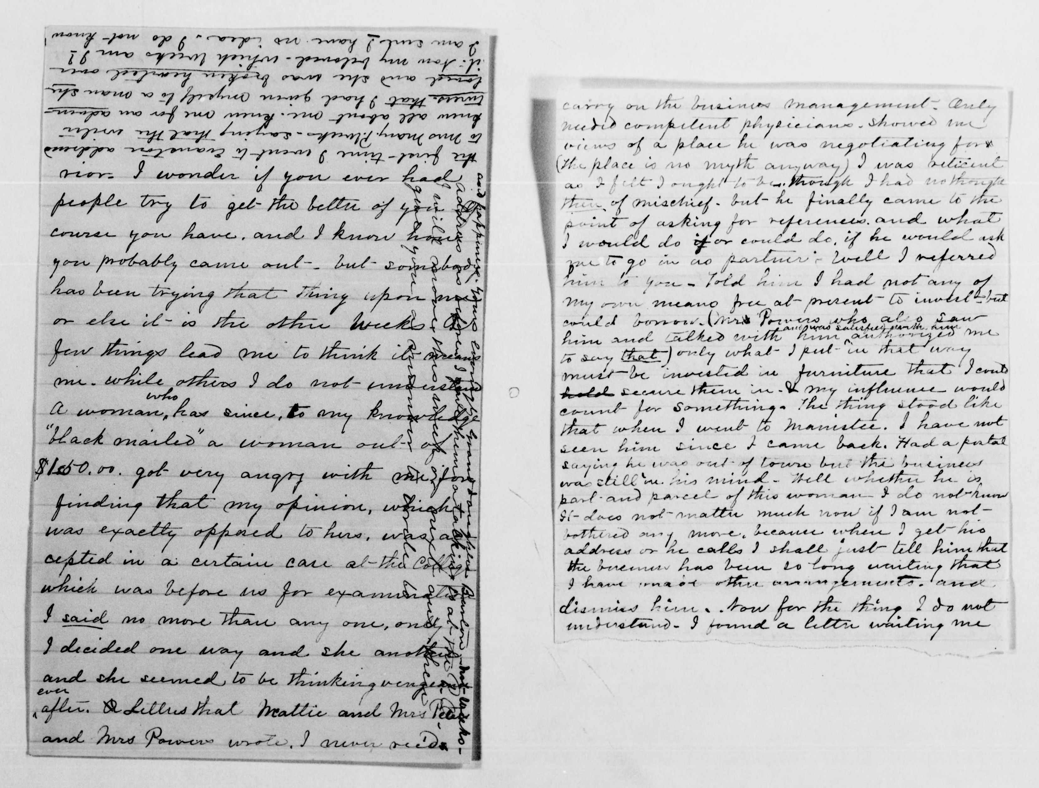 Scanned image of the current content page