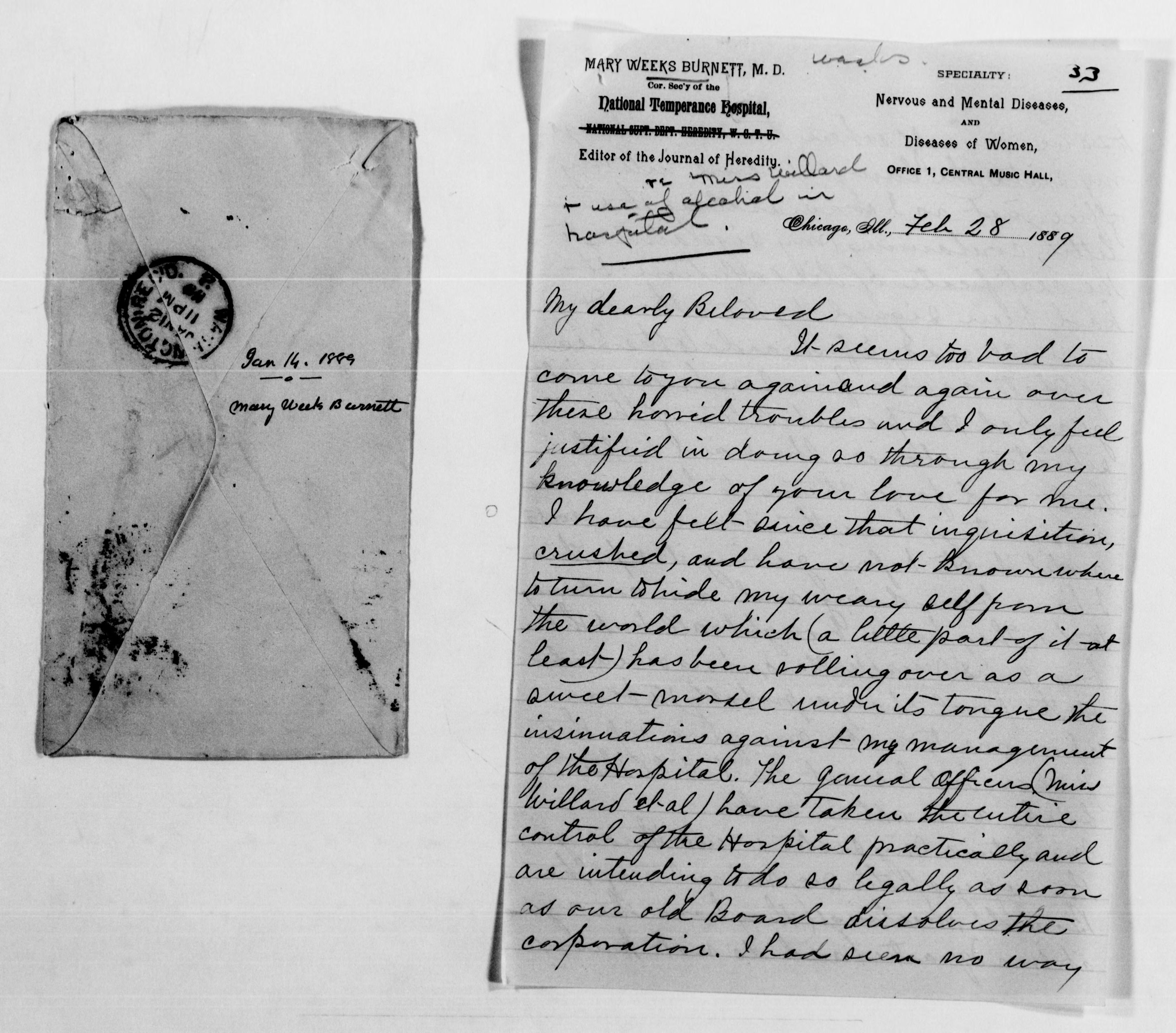 Scanned image of the current content page