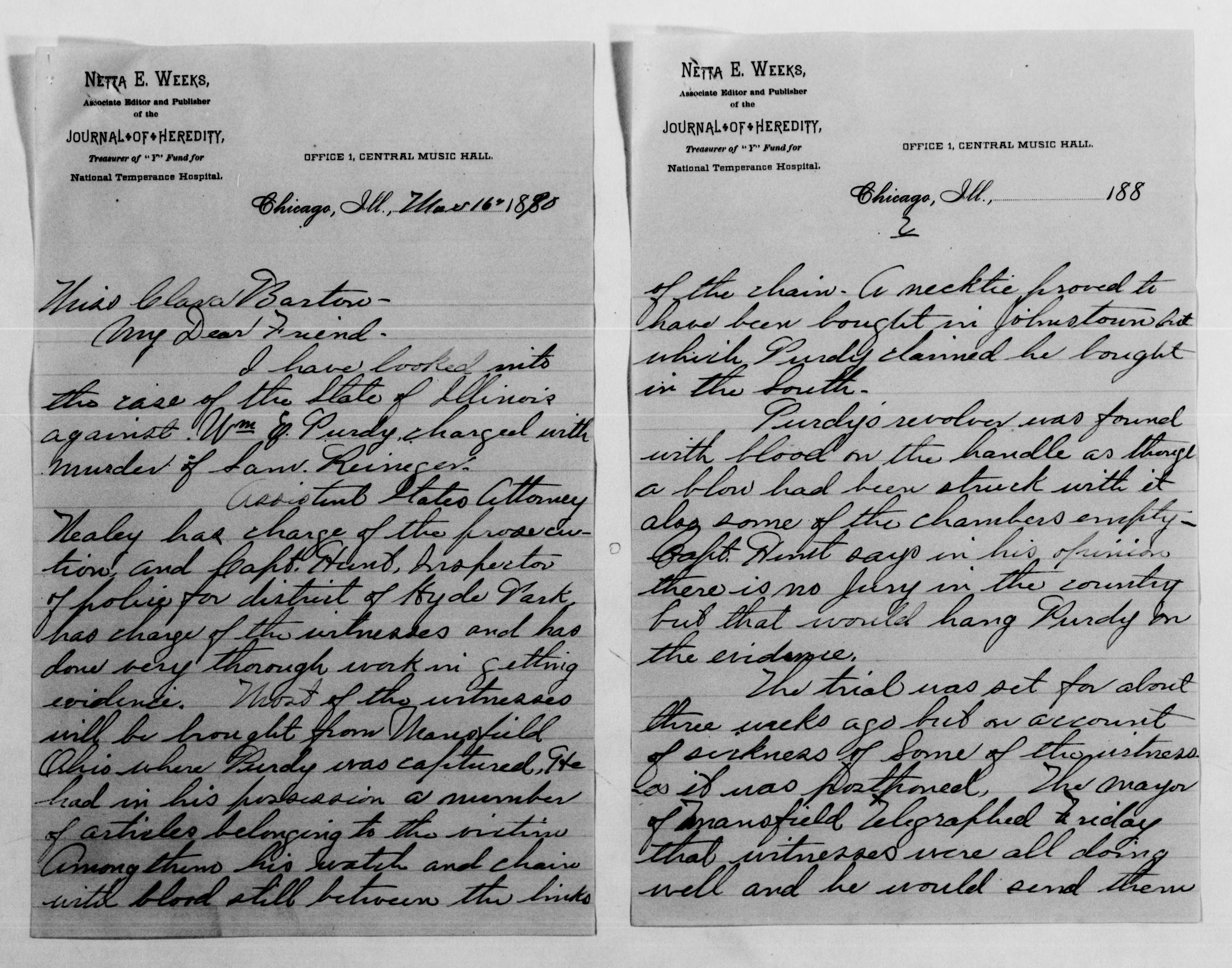 Scanned image of the current content page