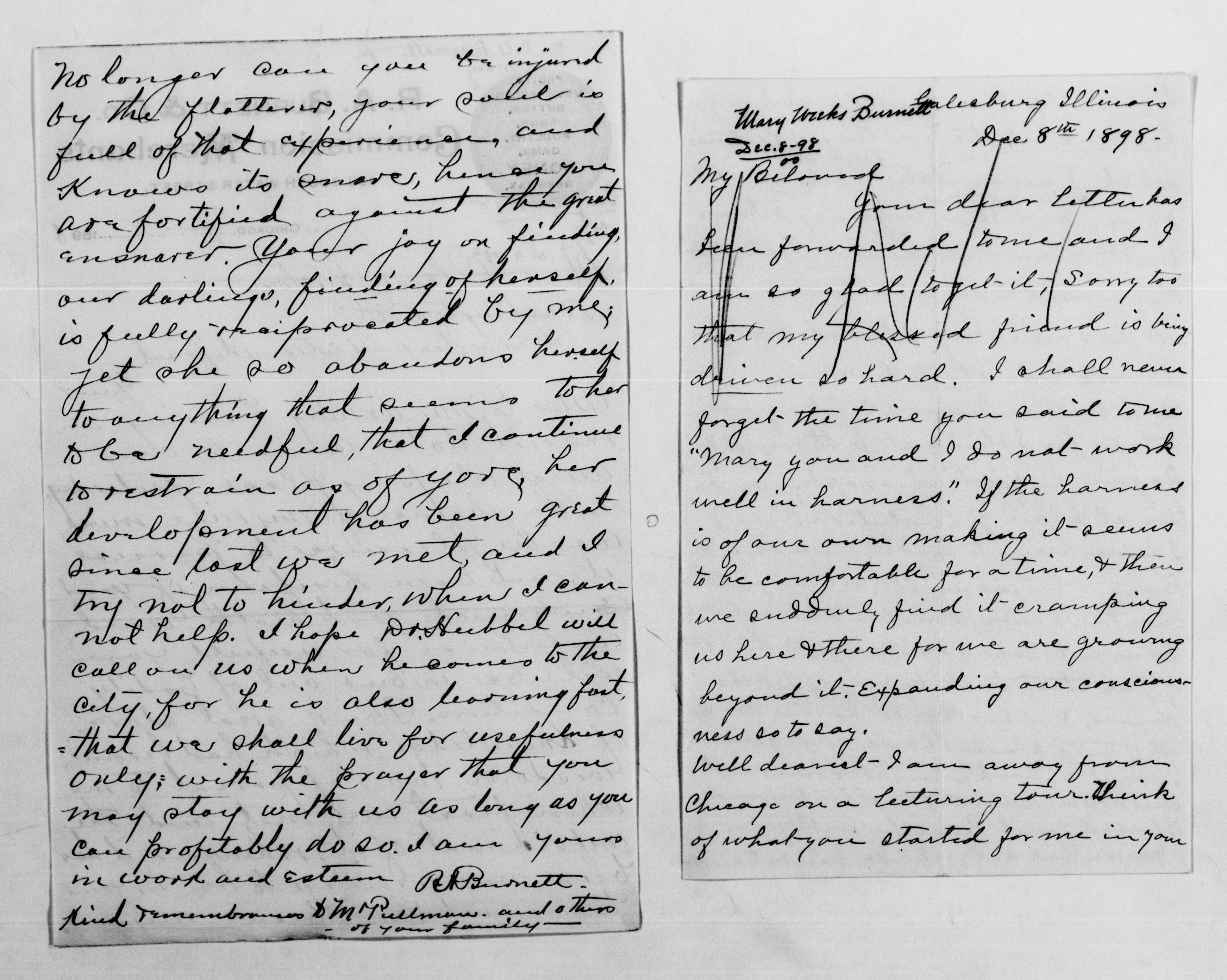 Scanned image of the current content page