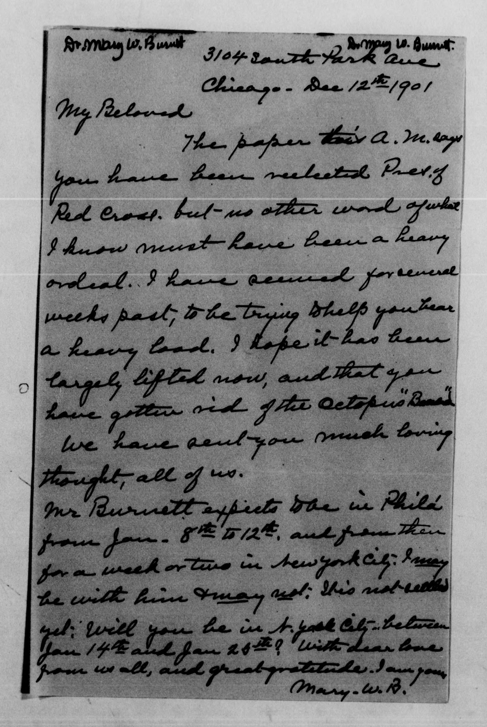 Scanned image of the current content page