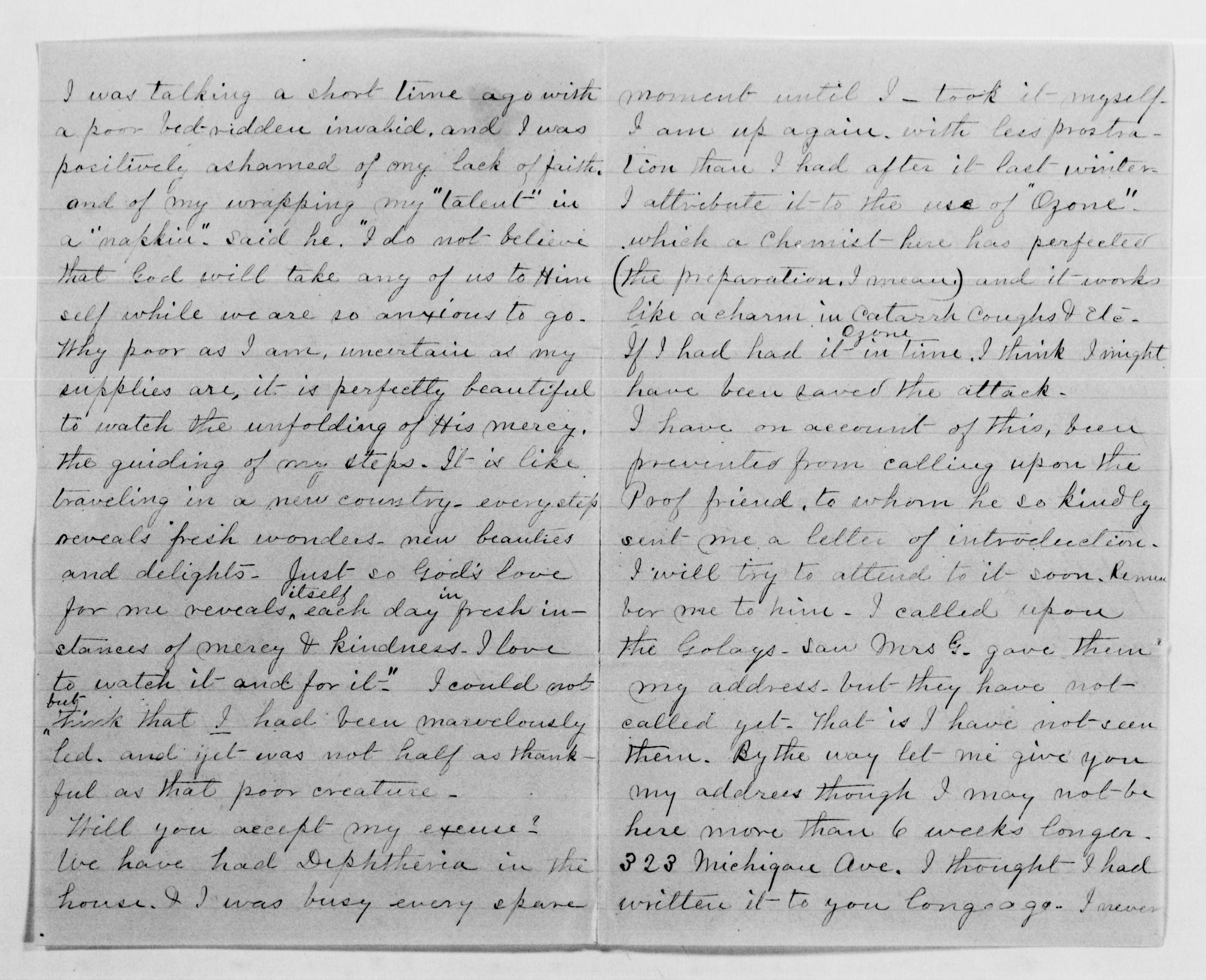 Scanned image of the current content page