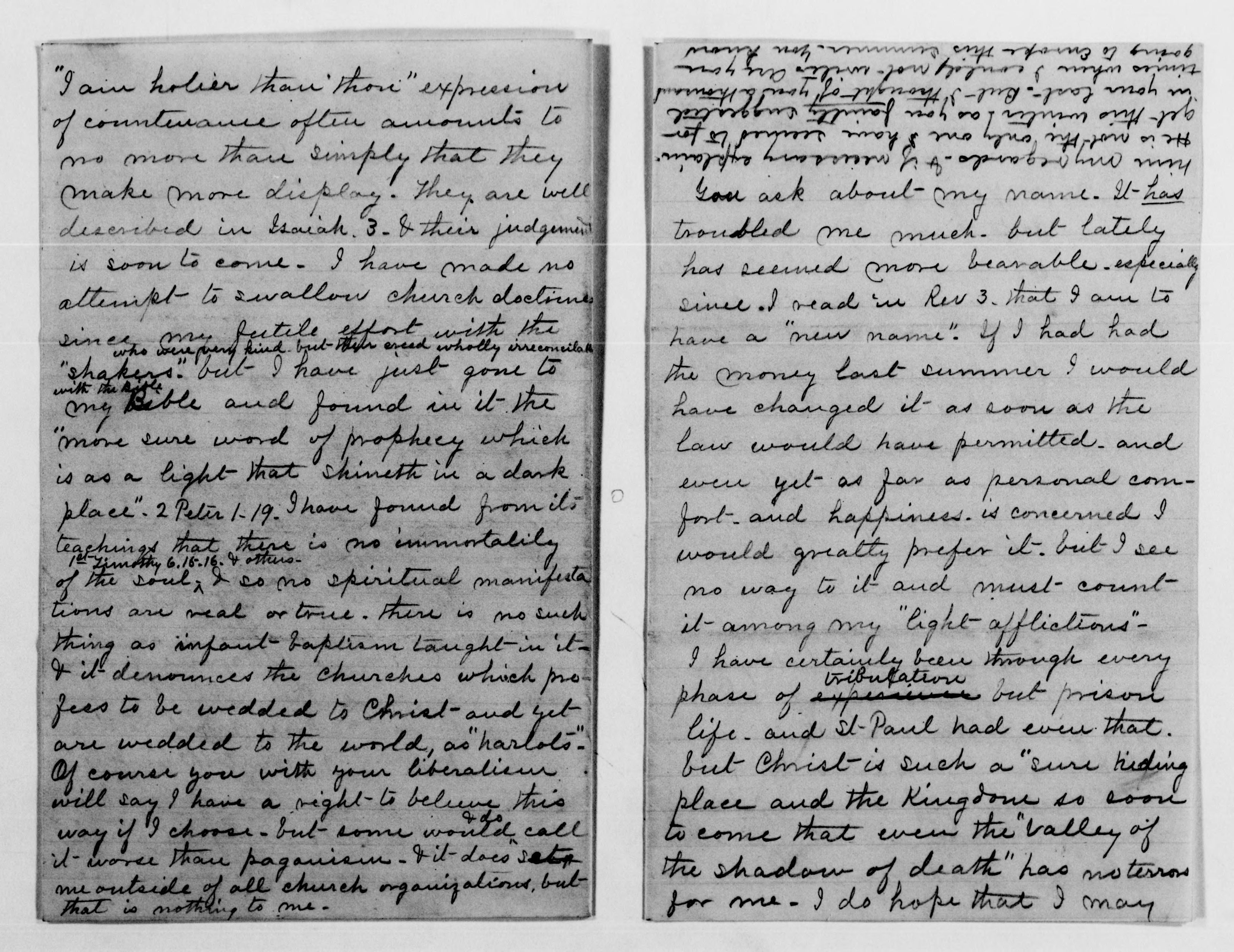 Scanned image of the current content page