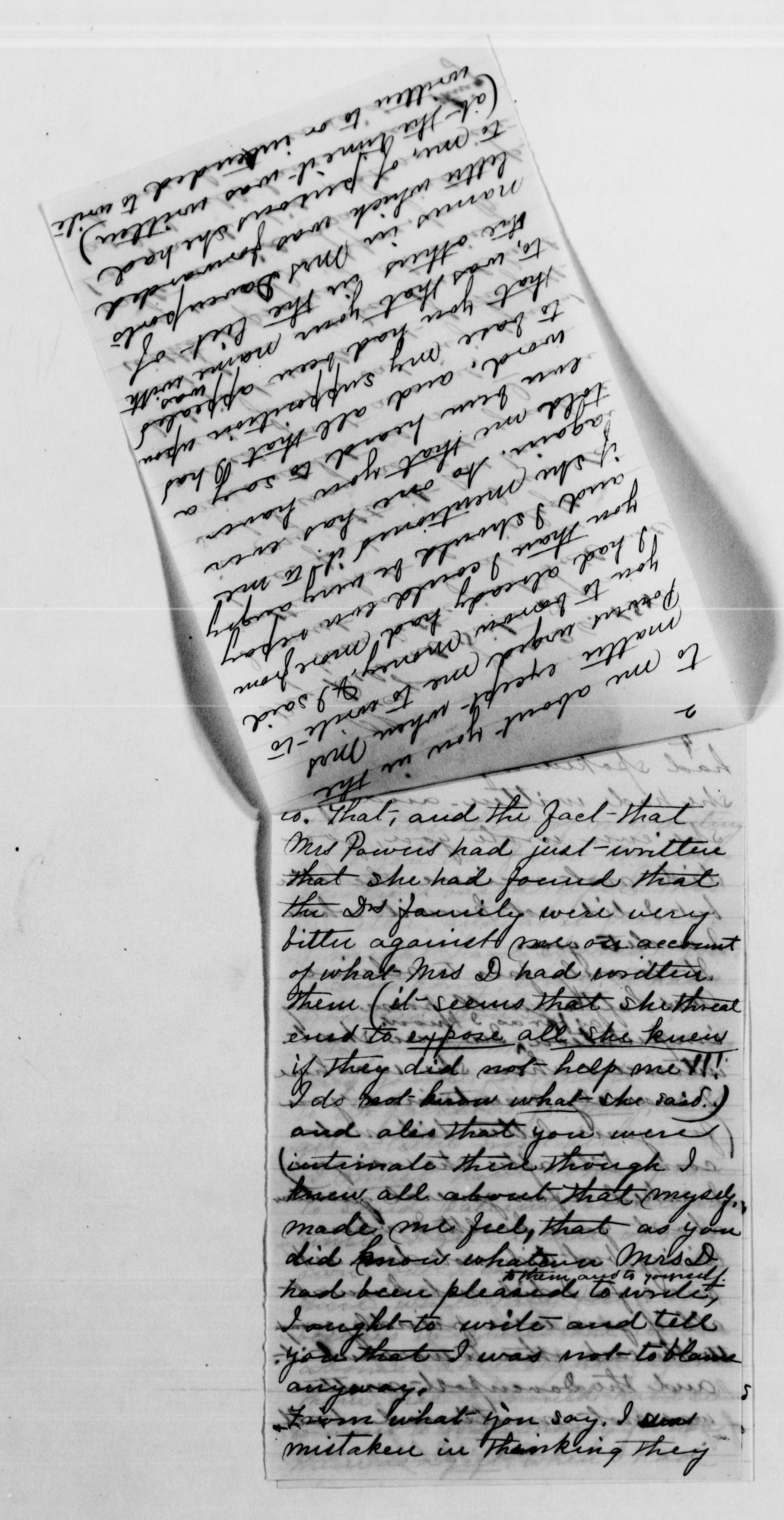 Scanned image of the current content page