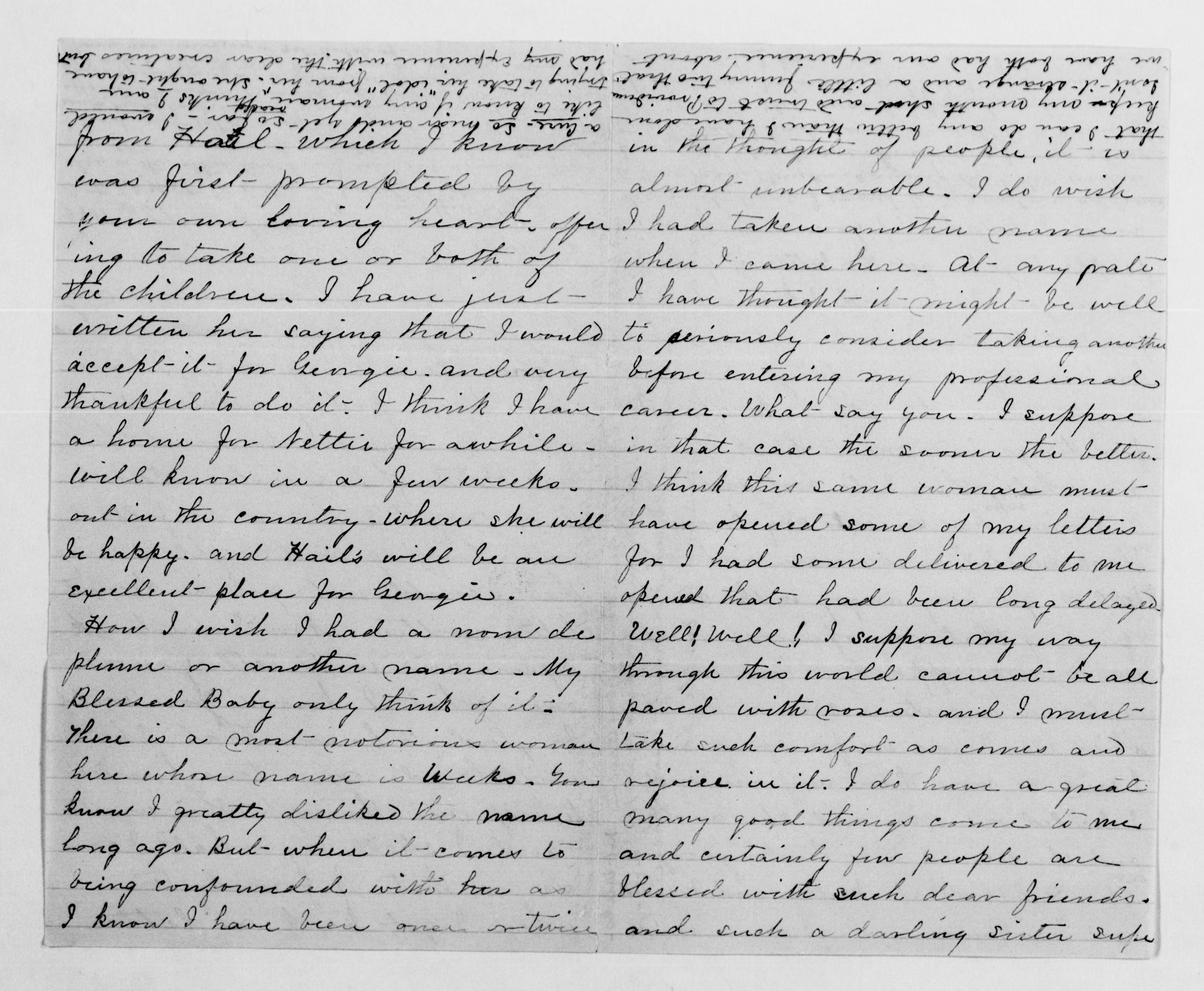 Scanned image of the current content page