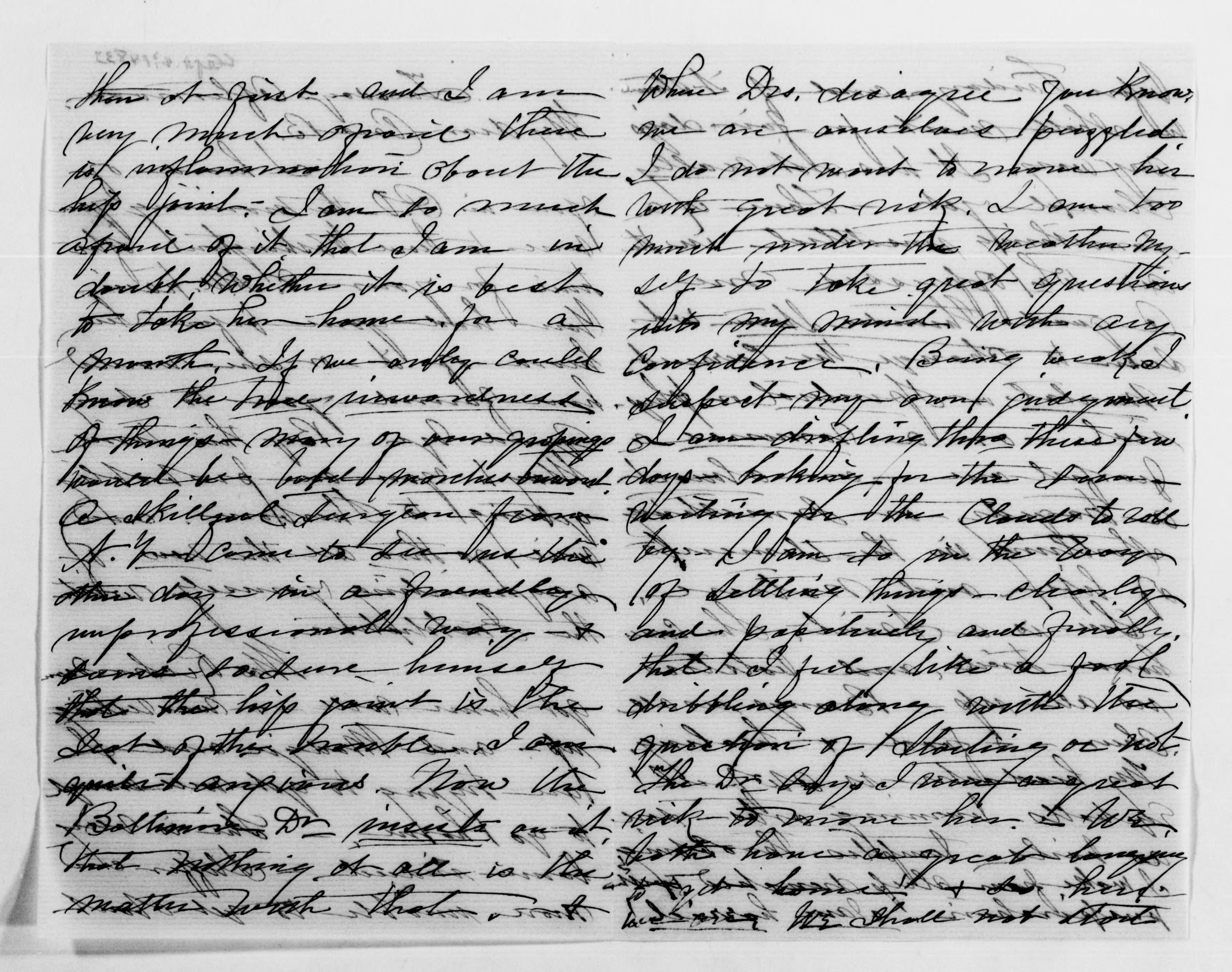 Scanned image of the current content page