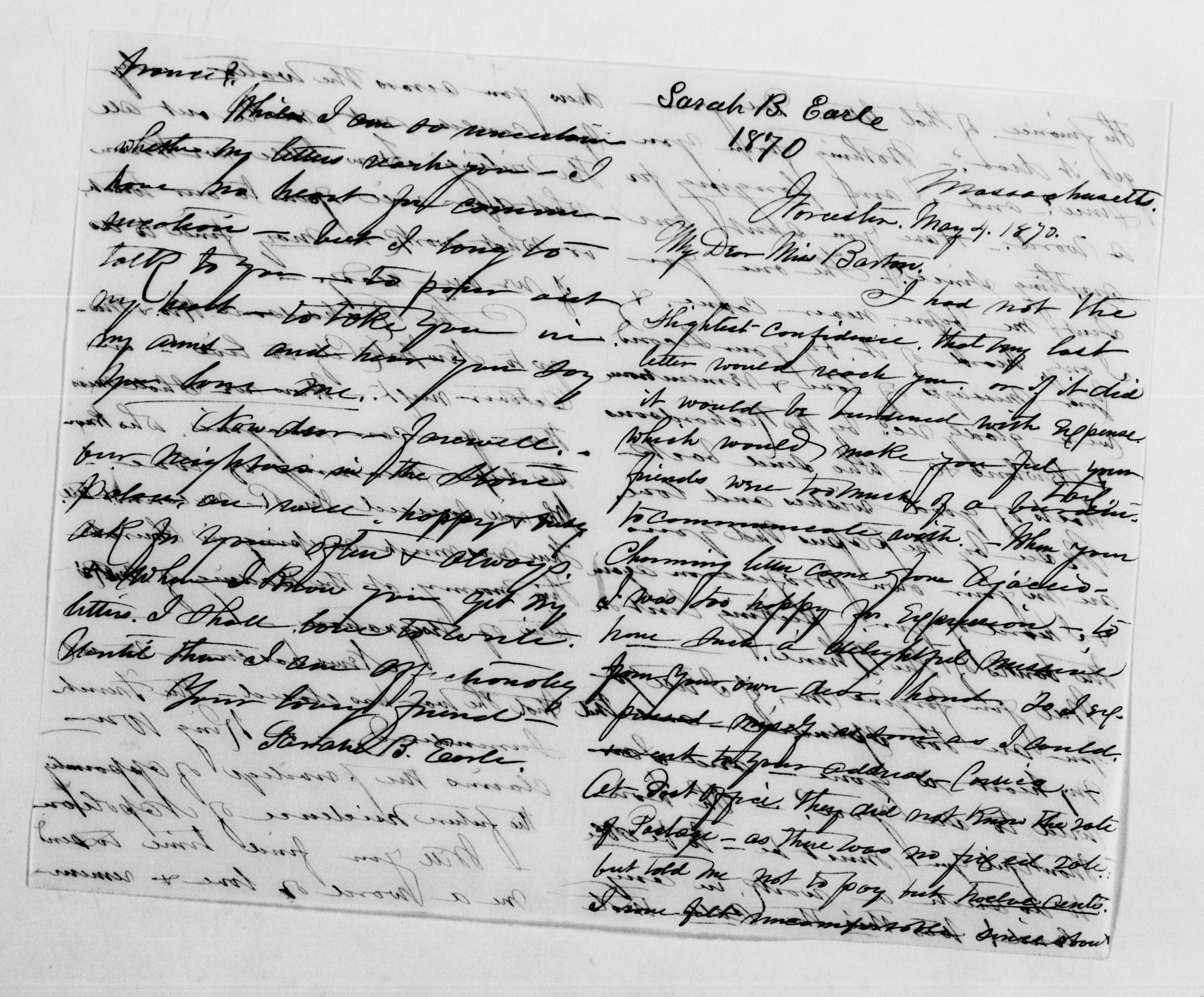 Scanned image of the current content page