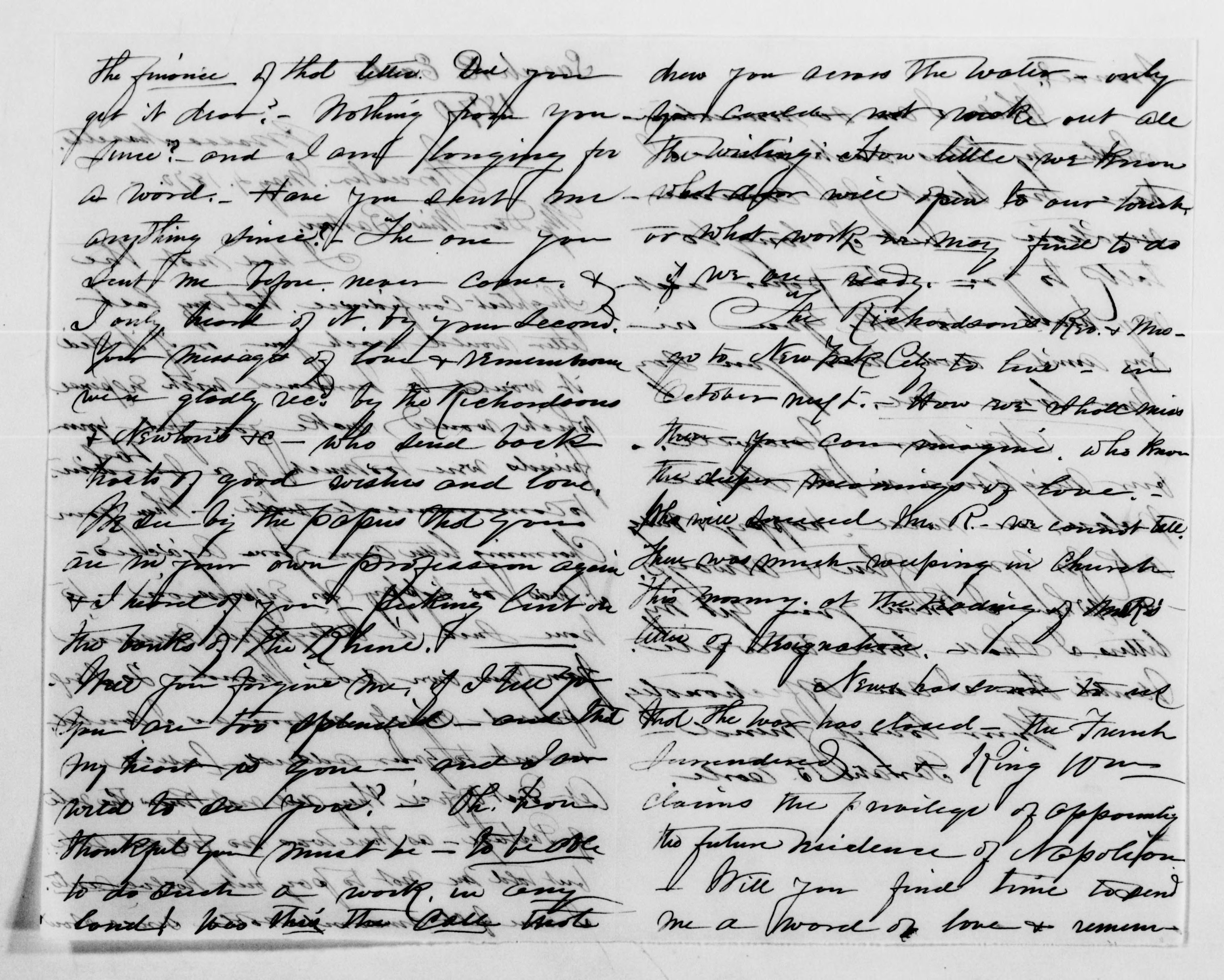 Scanned image of the current content page