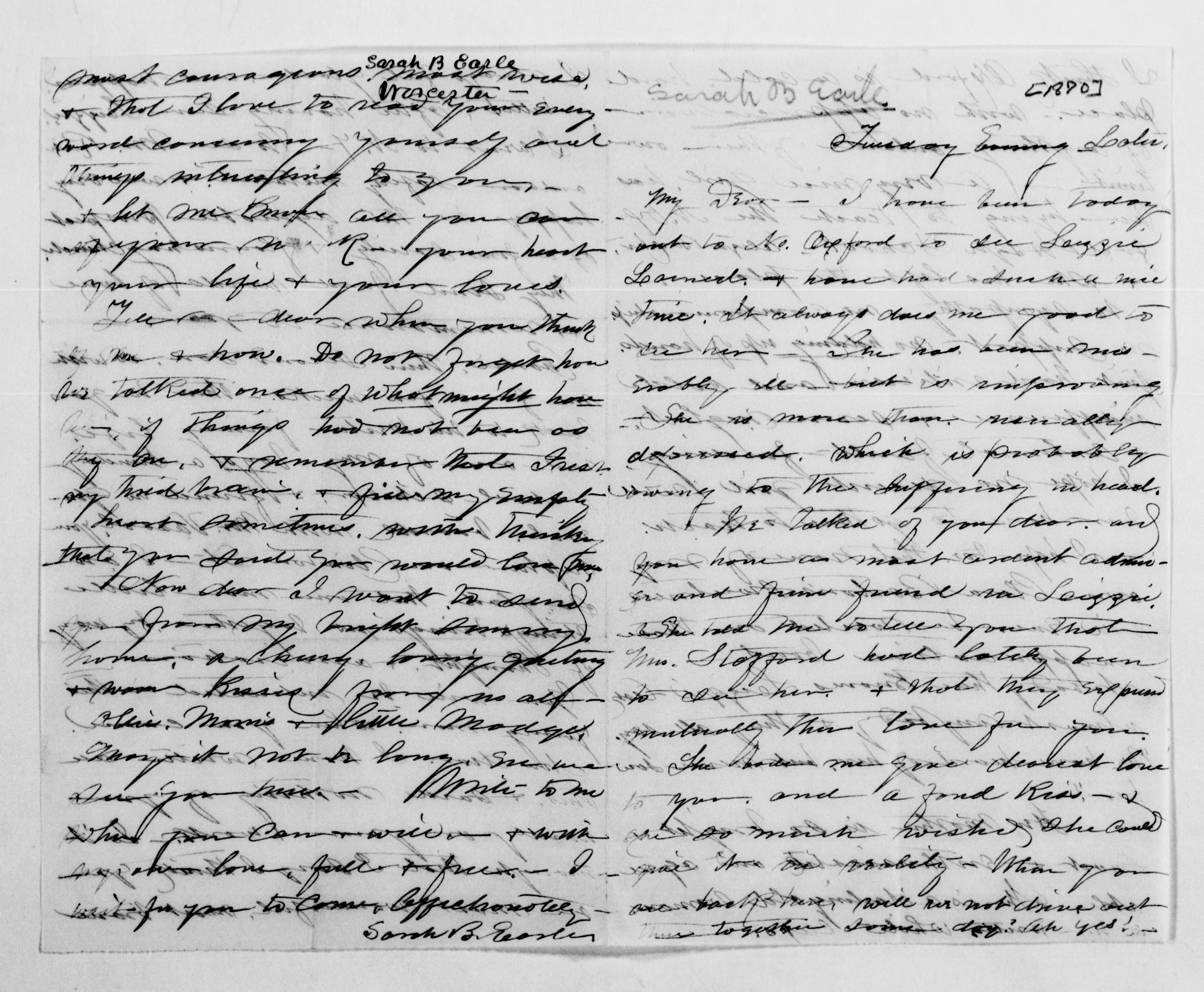 Scanned image of the current content page