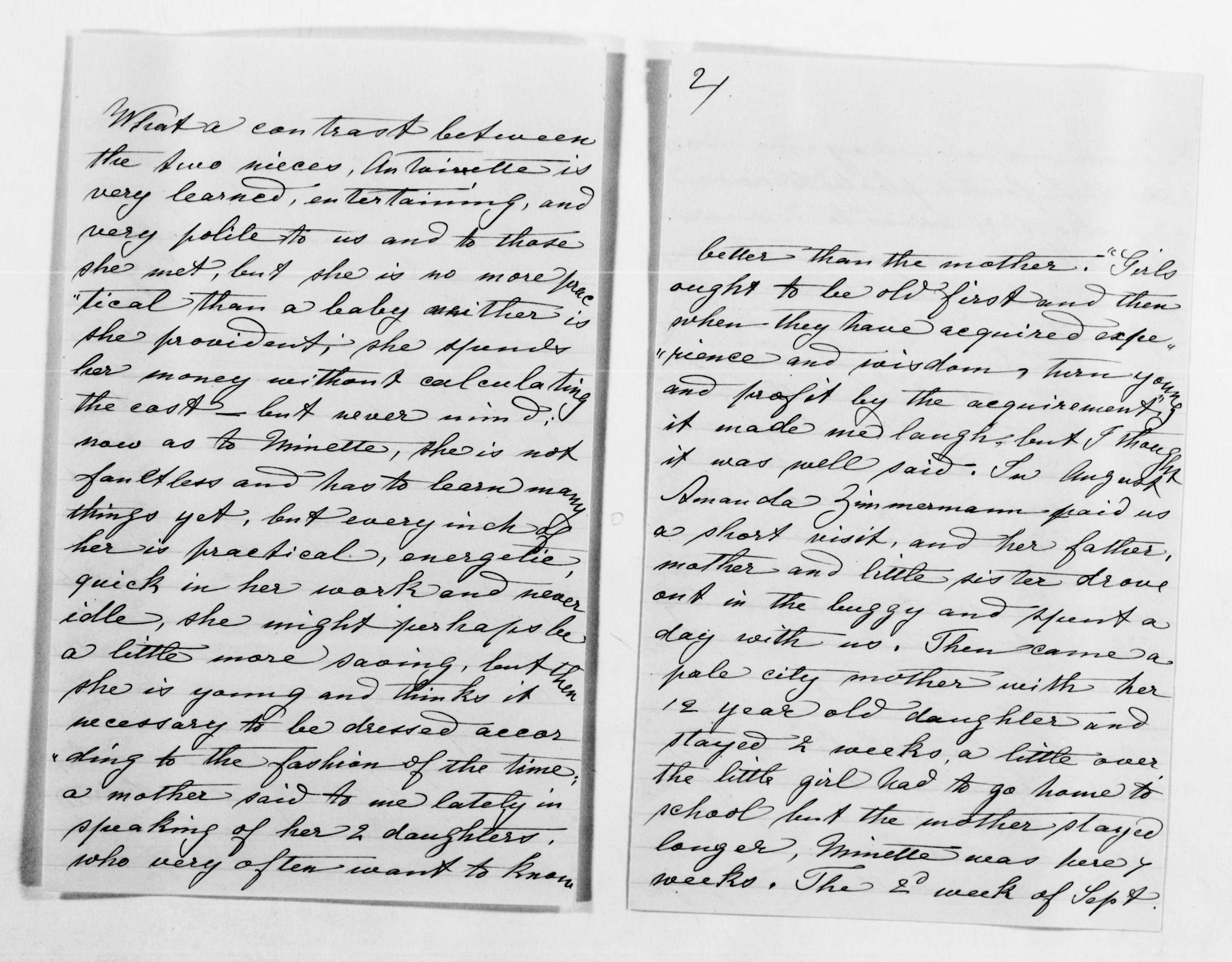 Scanned image of the current content page