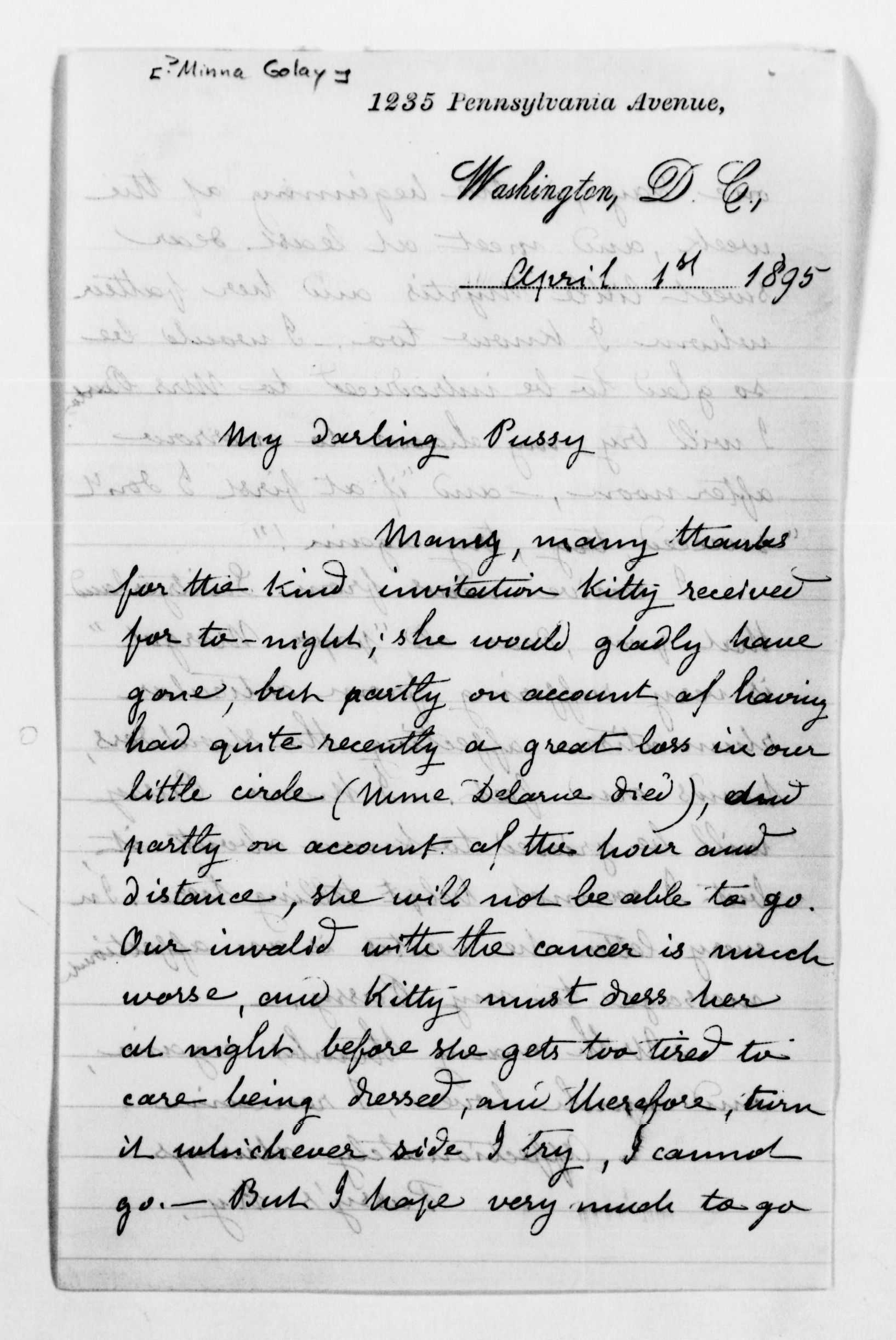 Scanned image of the current content page