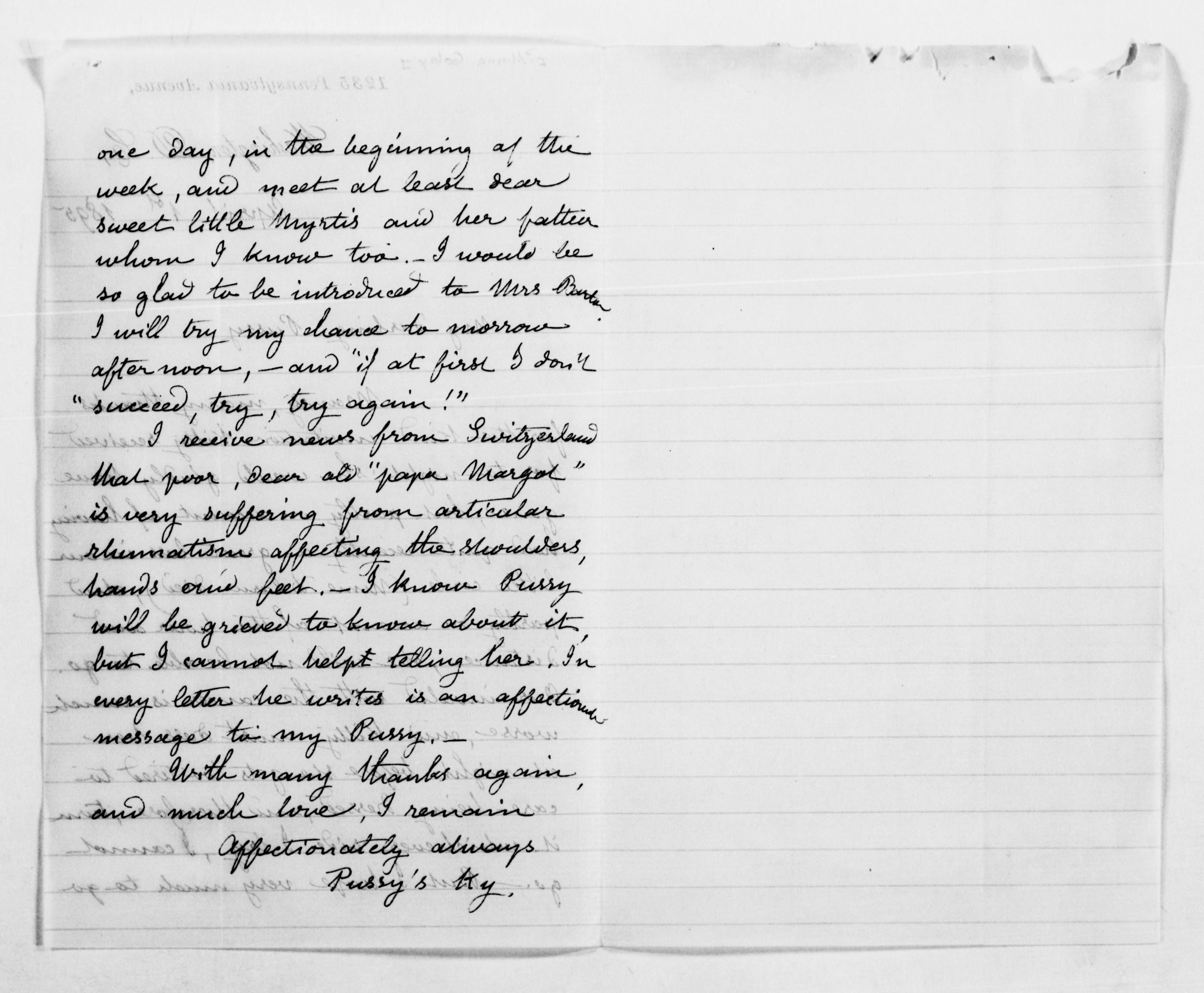 Scanned image of the current content page