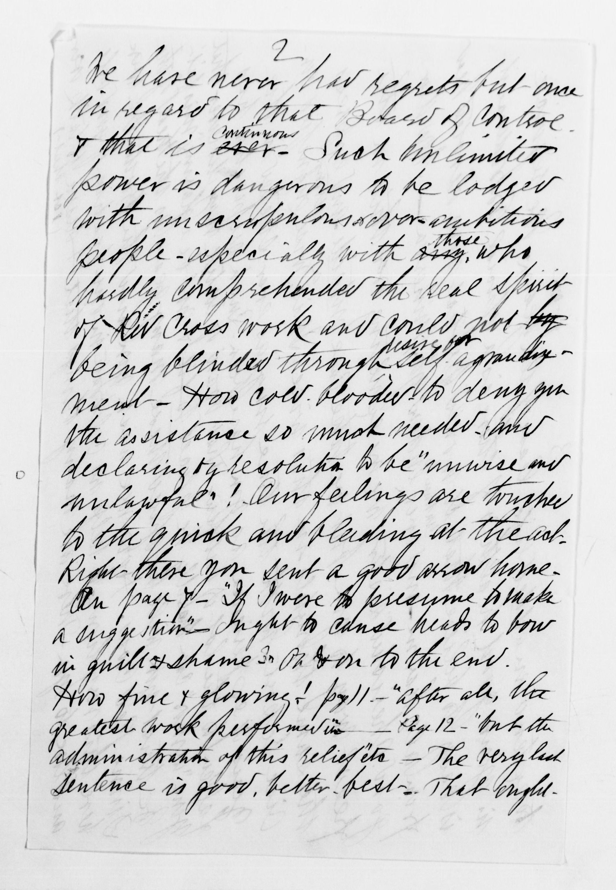 Scanned image of the current content page