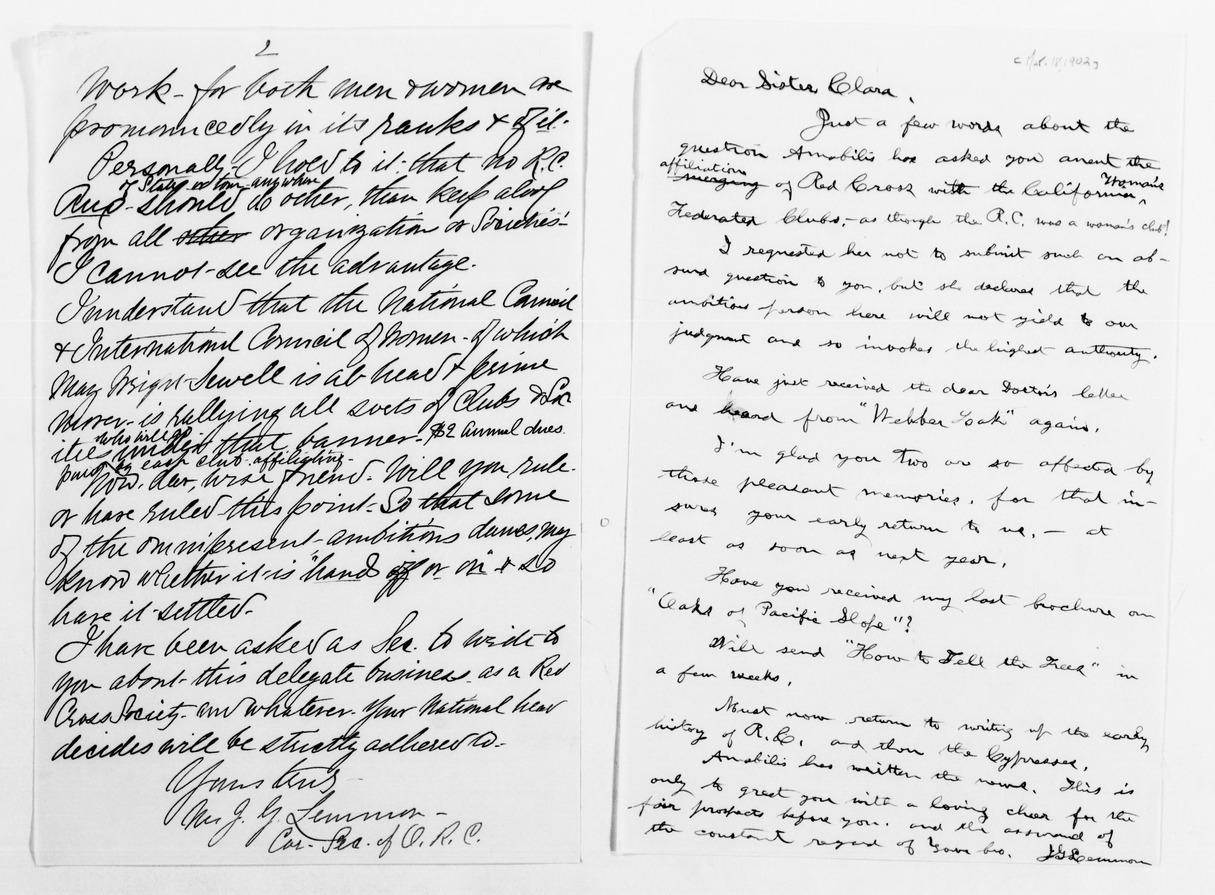 Scanned image of the current content page