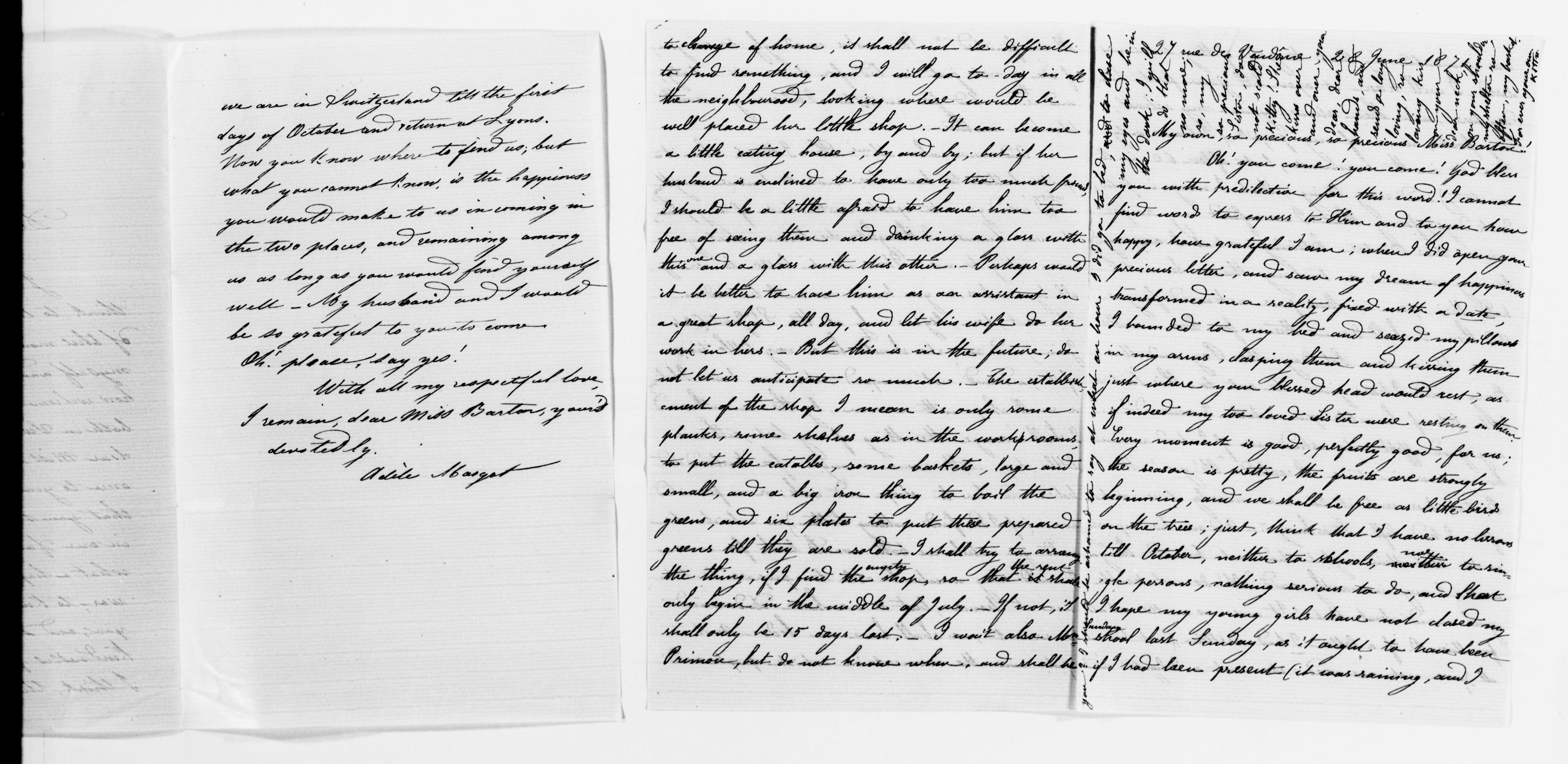 Scanned image of the current content page