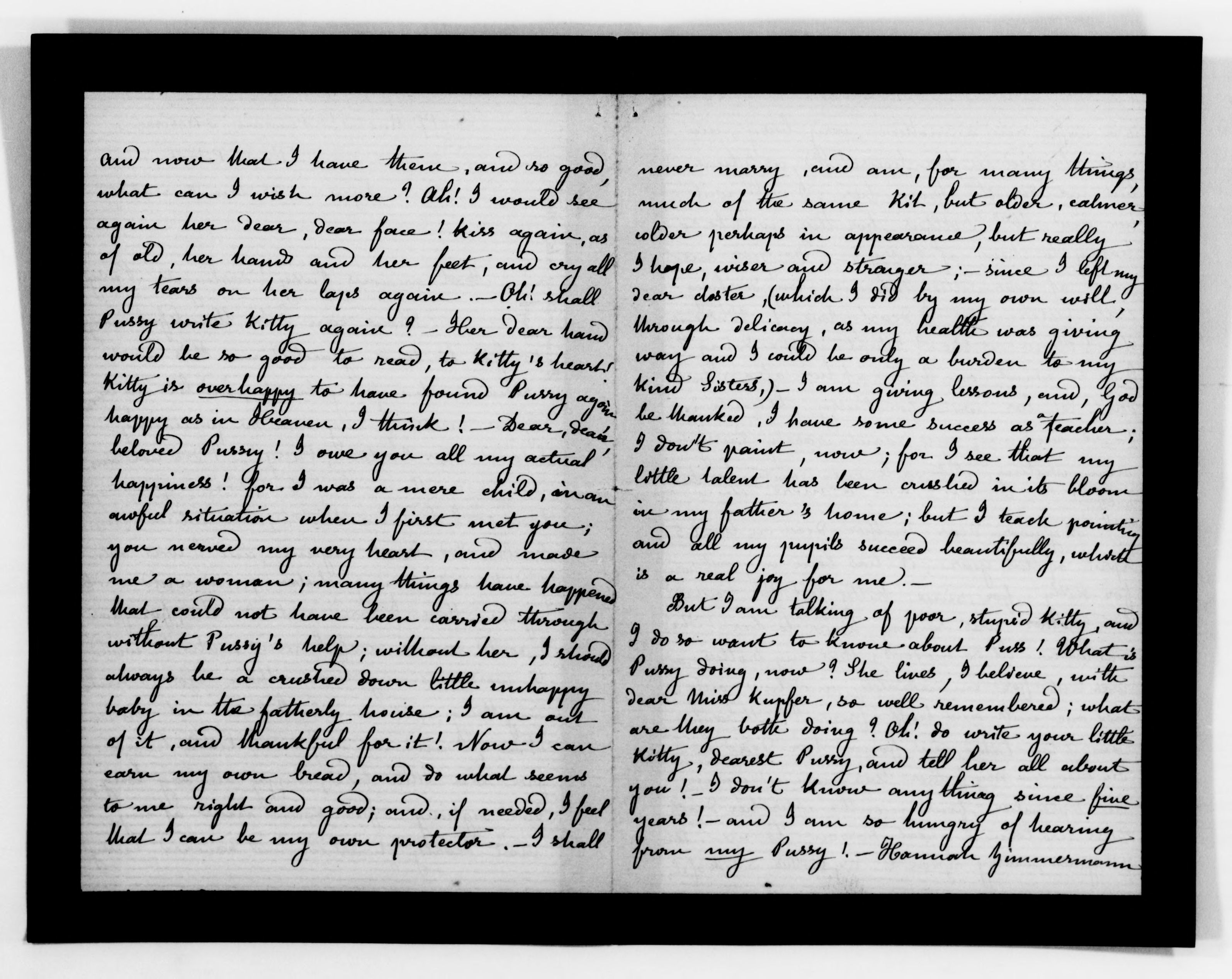 Scanned image of the current content page