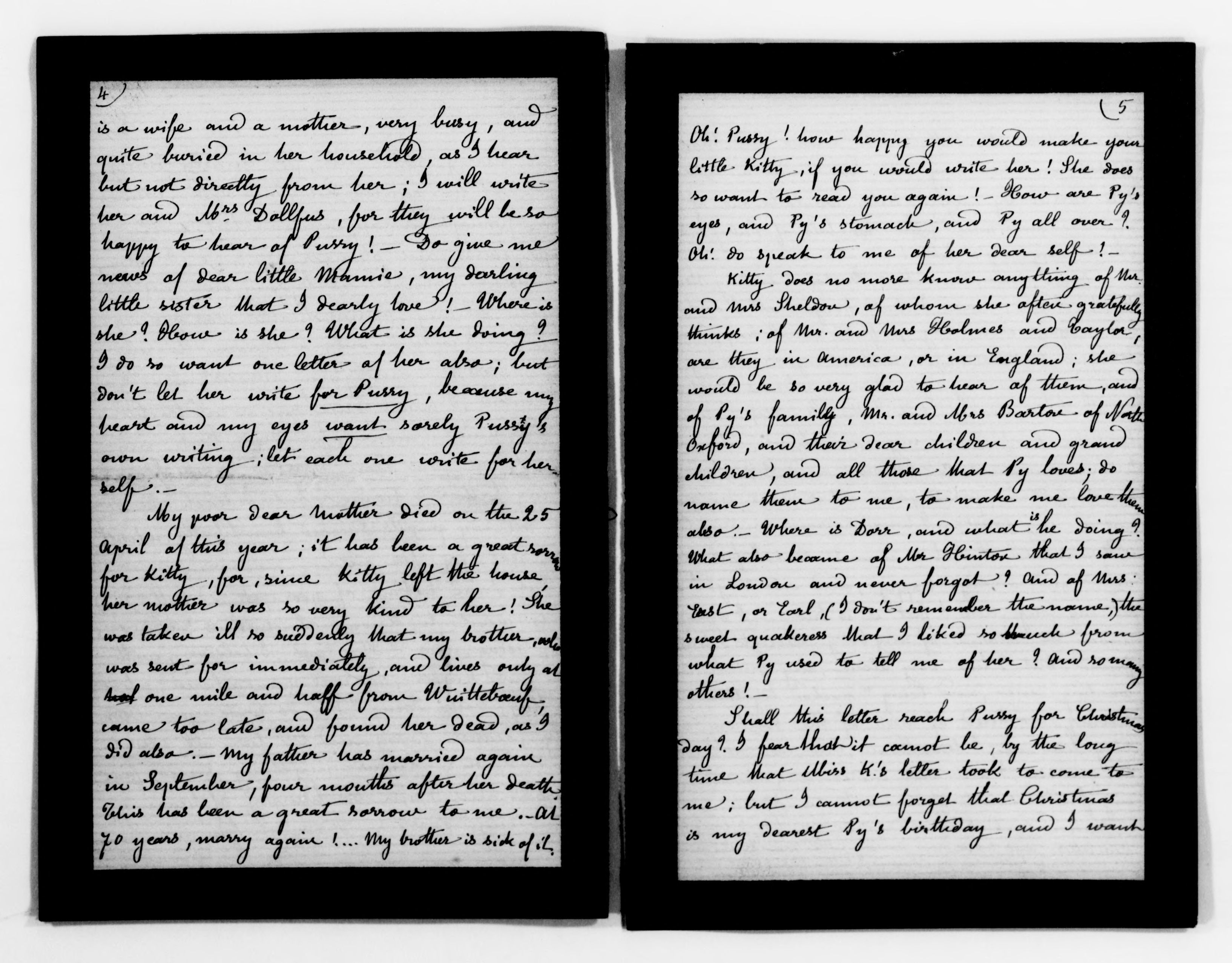 Scanned image of the current content page